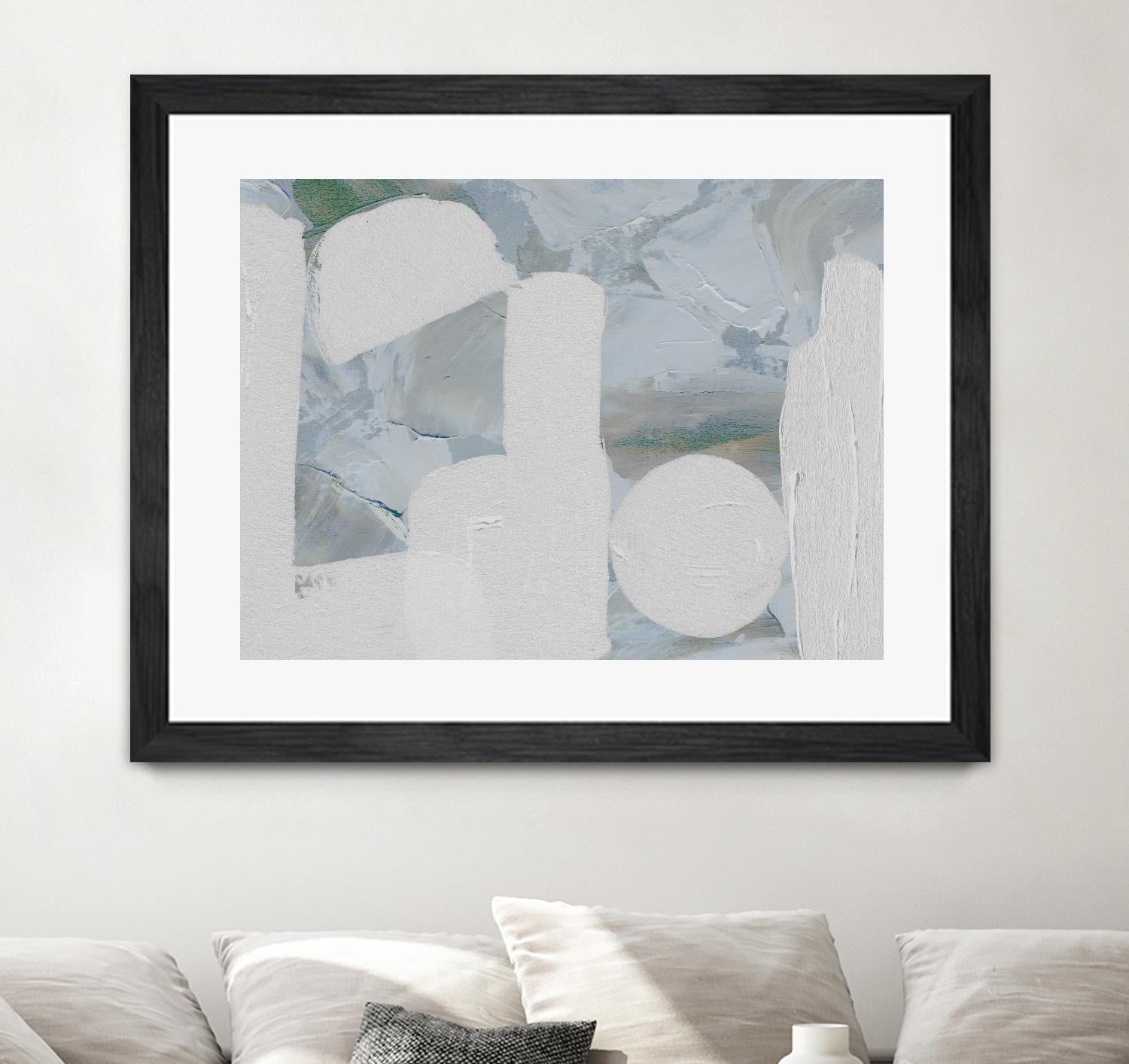 Saltwater Tide III by Melissa Wang on GIANT ART - green abstract abstract