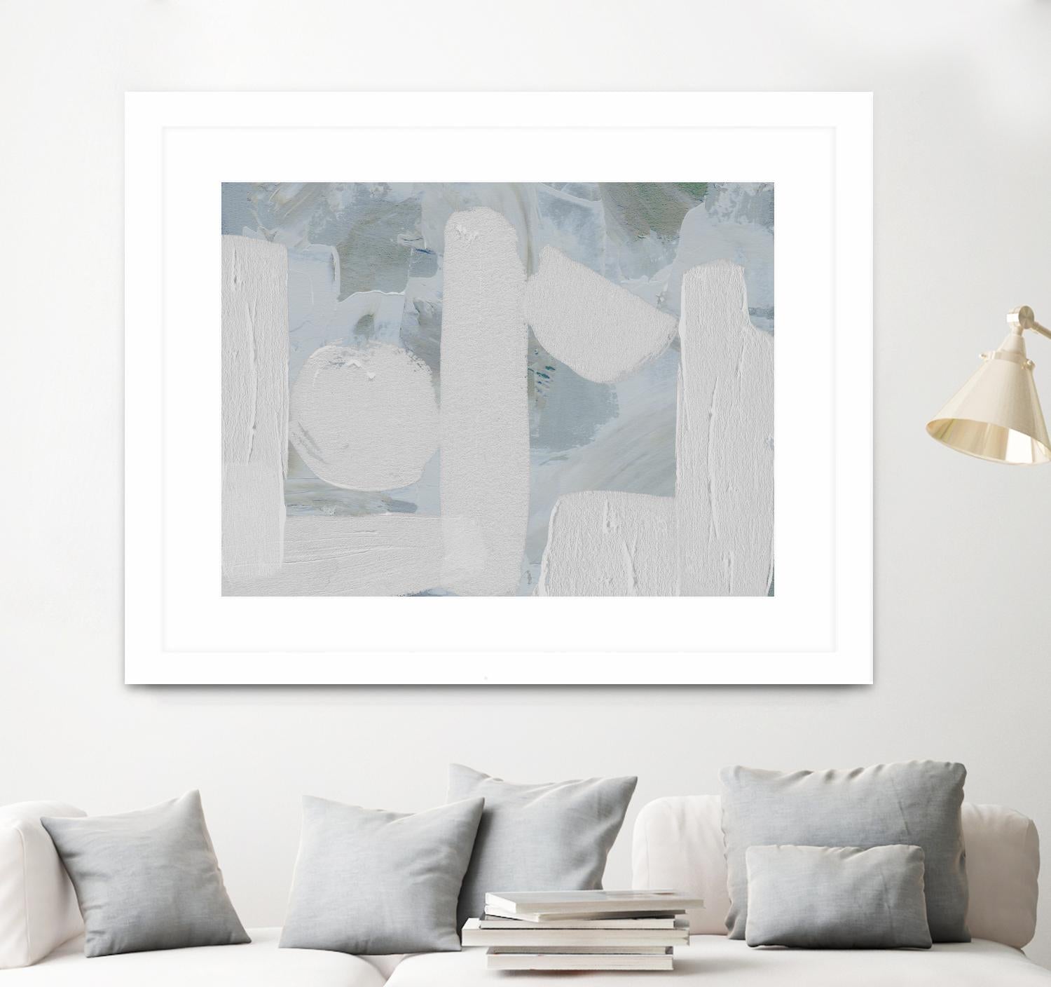 Saltwater Tide IV by Melissa Wang on GIANT ART - white abstract abstract