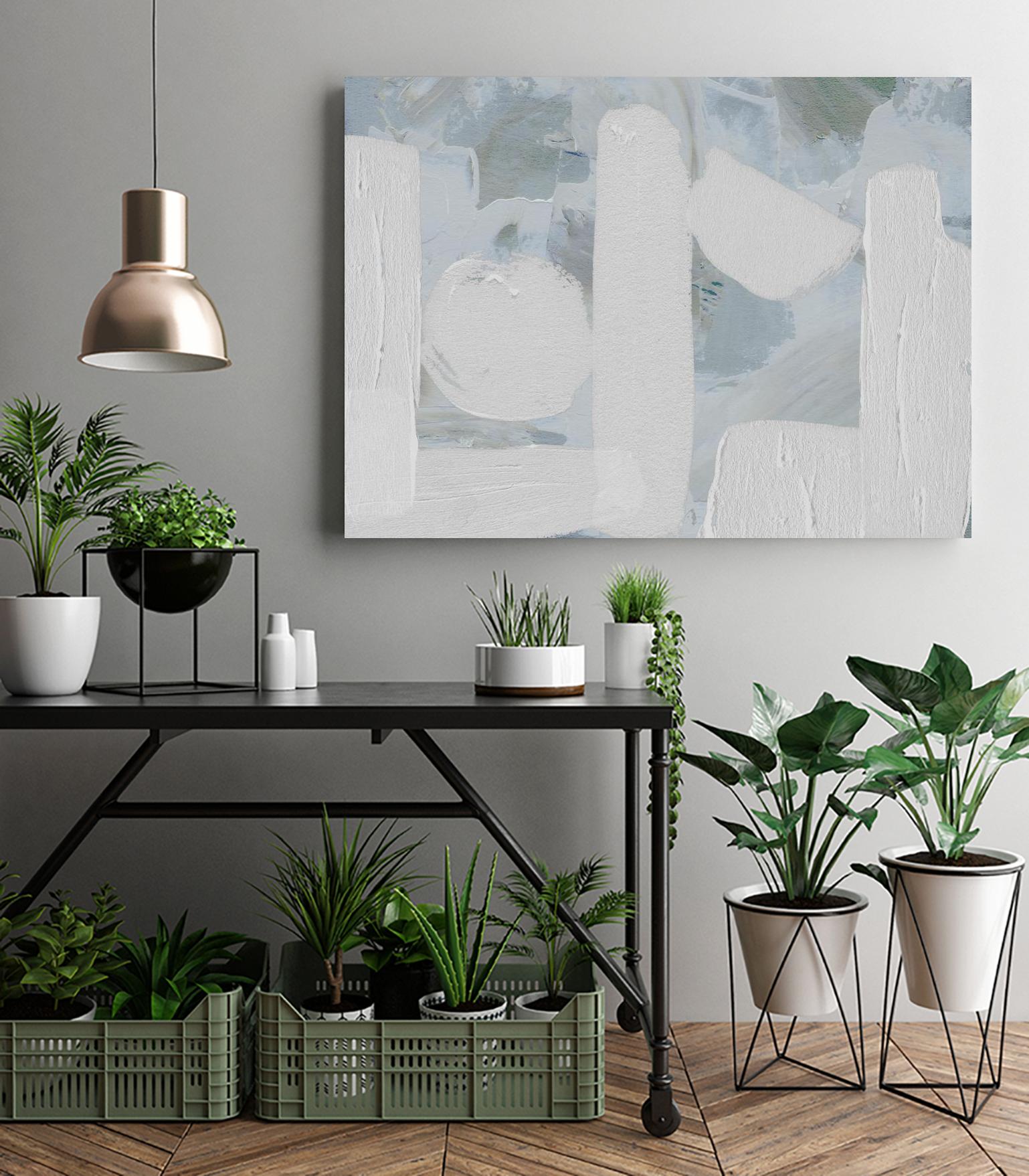 Saltwater Tide IV by Melissa Wang on GIANT ART - white abstract abstract