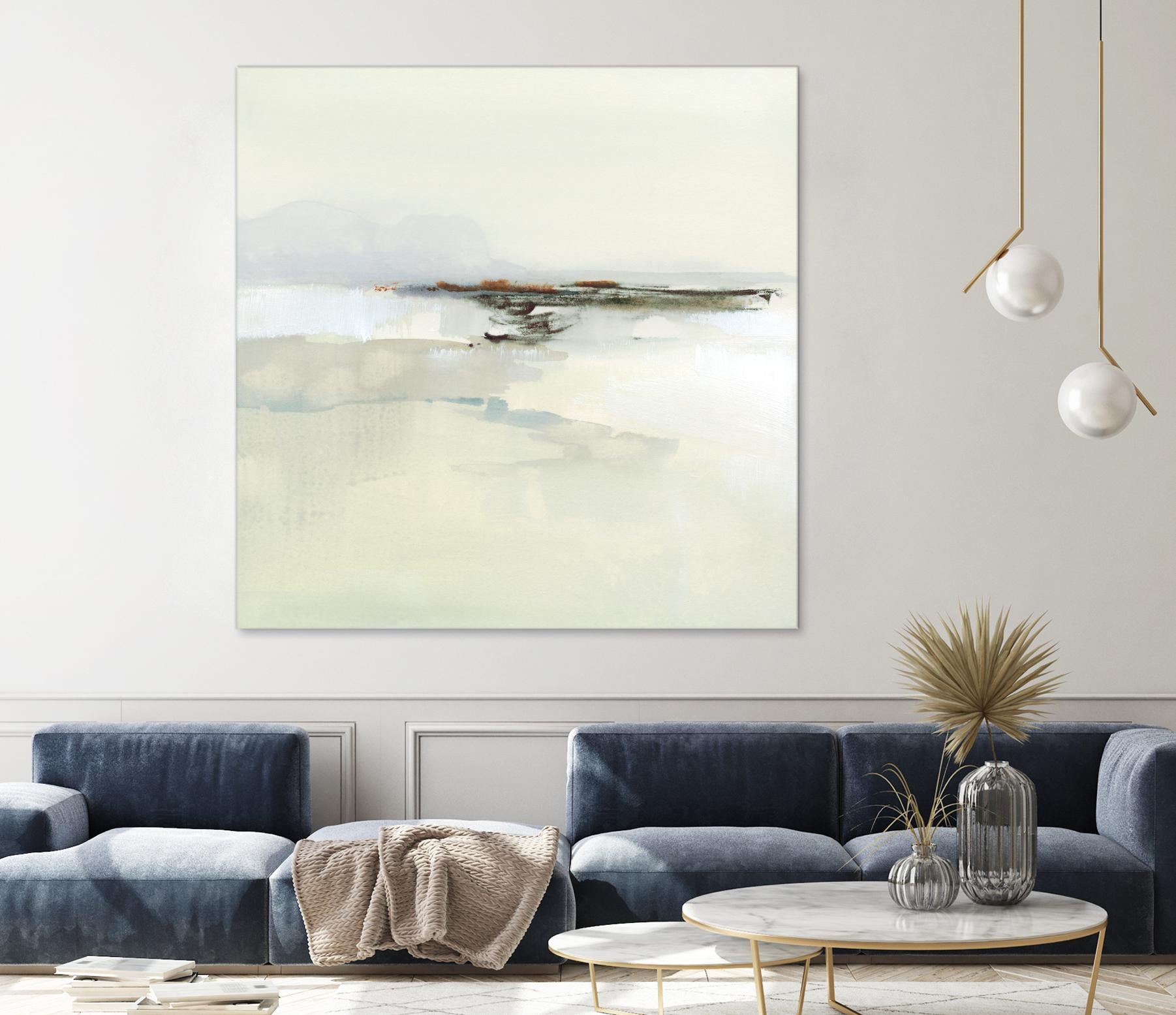 Atmospheric Edge I by Victoria Barnes on GIANT ART - beige abstract abstract