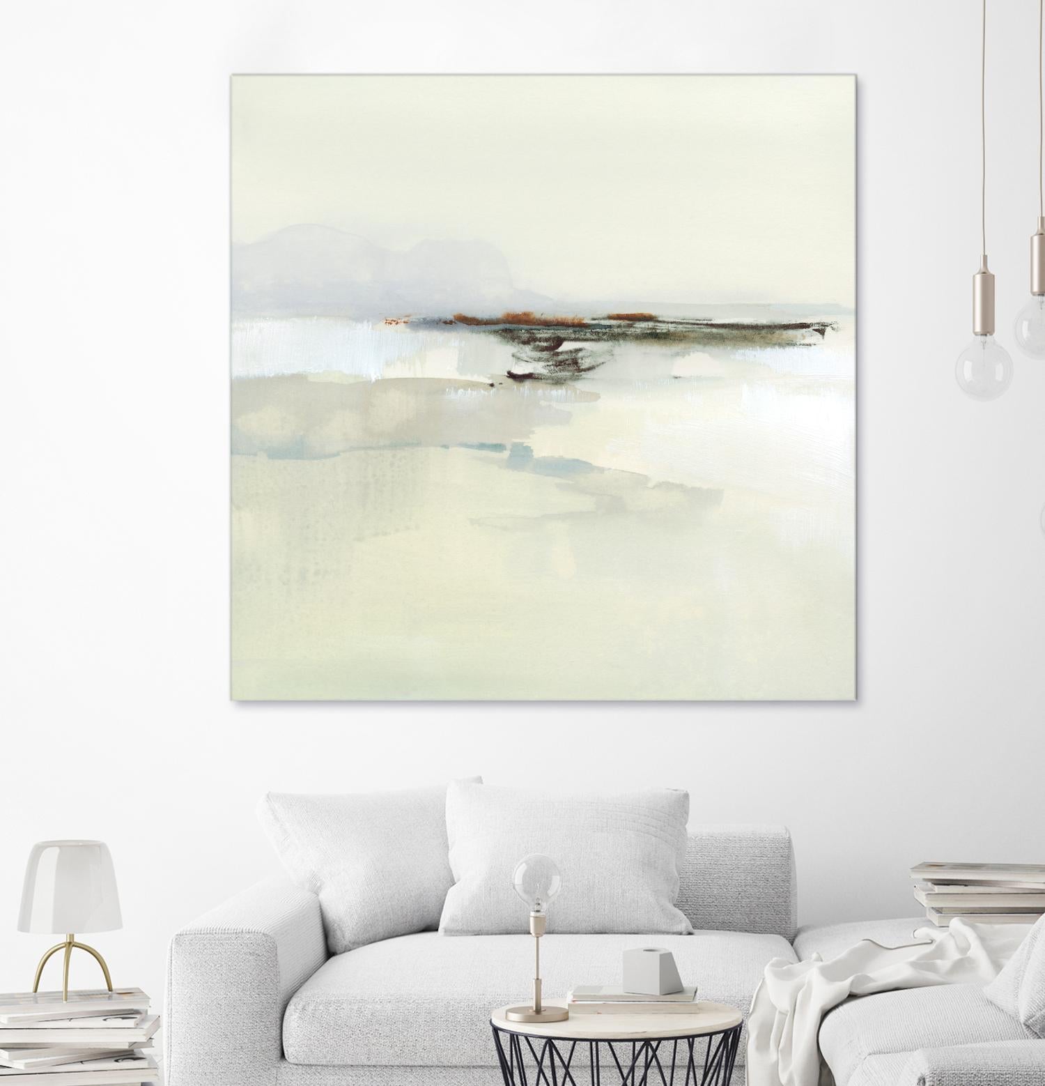 Atmospheric Edge I by Victoria Barnes on GIANT ART - beige abstract abstract