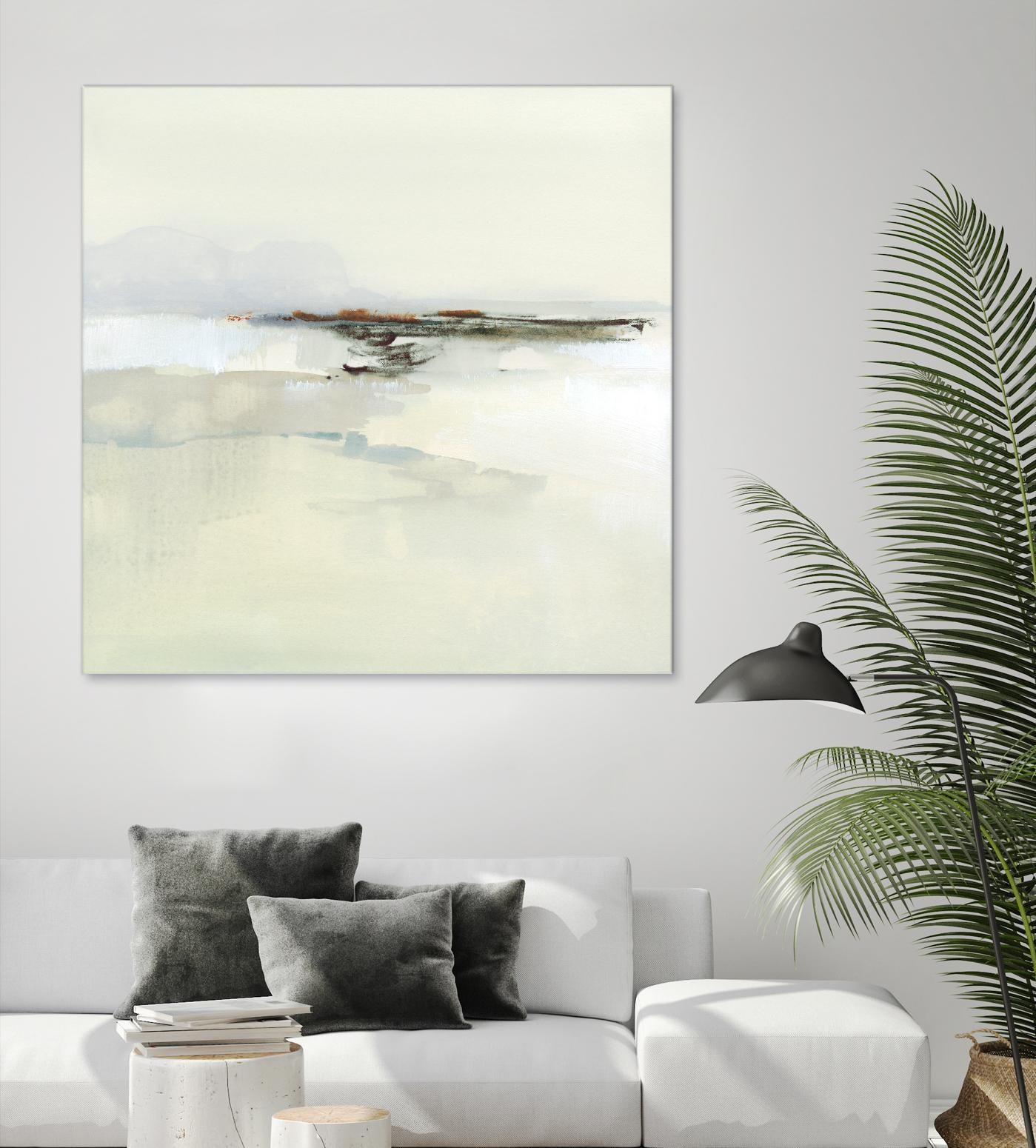 Atmospheric Edge I by Victoria Barnes on GIANT ART - beige abstract abstract