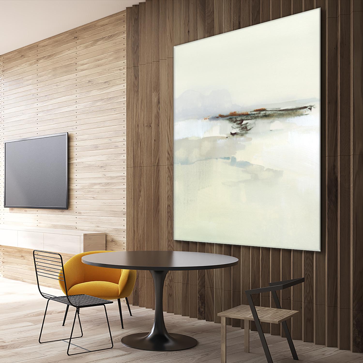 Atmospheric Edge I by Victoria Barnes on GIANT ART - beige abstract abstract