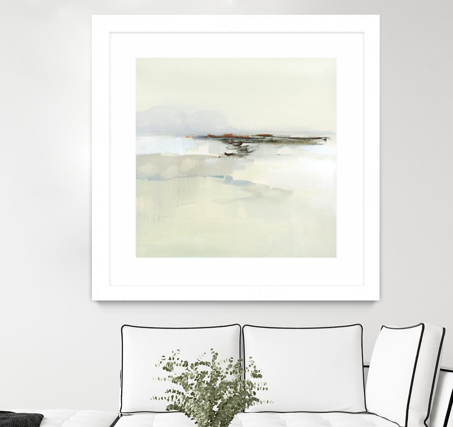 Atmospheric Edge I by Victoria Barnes on GIANT ART - beige abstract abstract