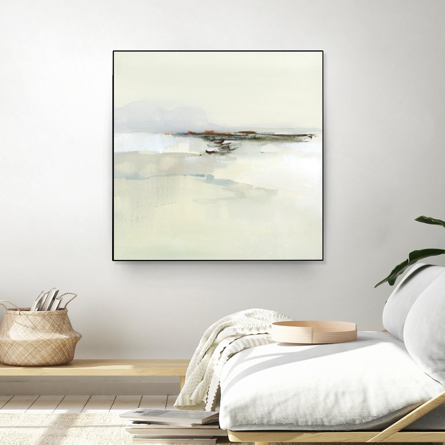 Atmospheric Edge I by Victoria Barnes on GIANT ART - beige abstract abstract