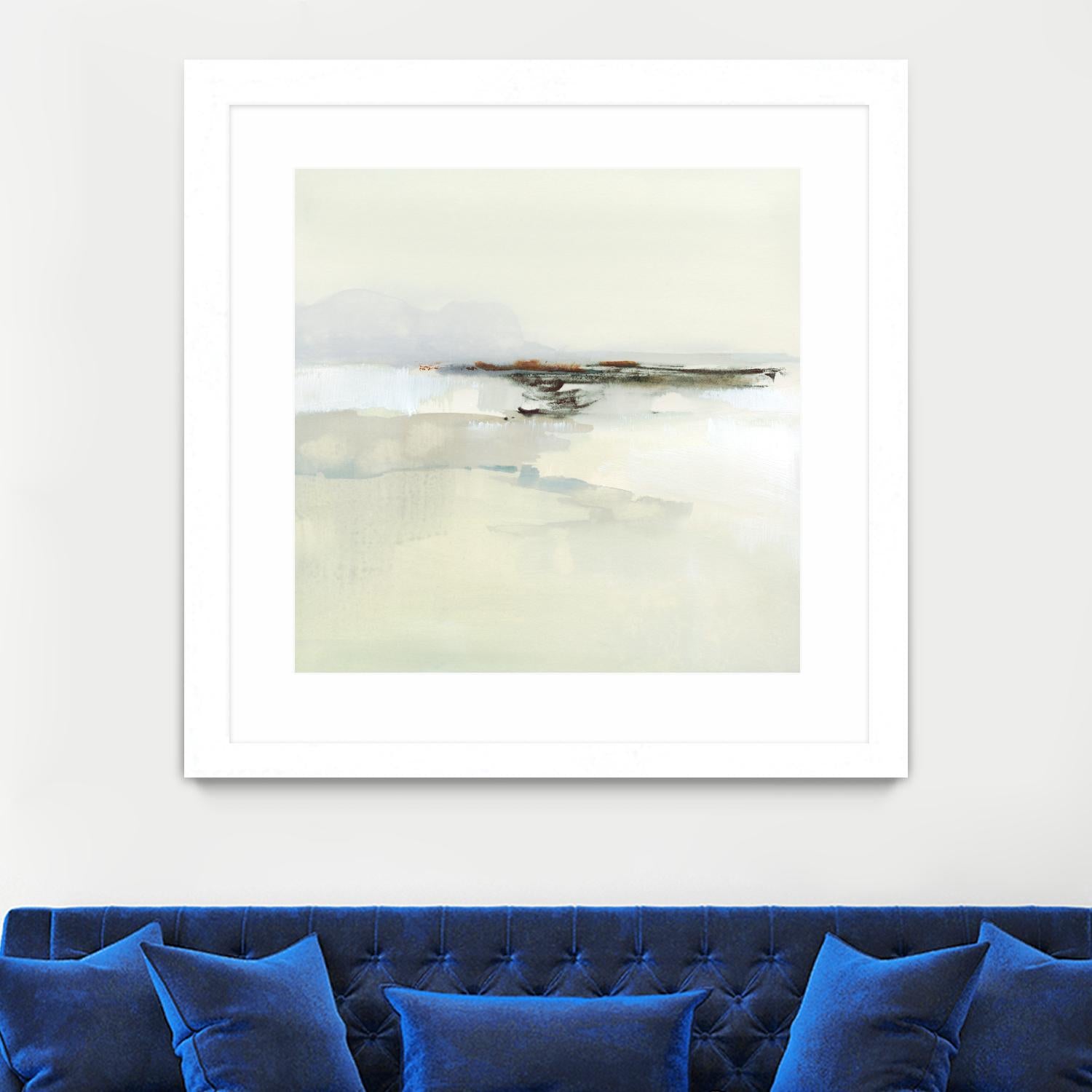 Atmospheric Edge I by Victoria Barnes on GIANT ART - beige abstract abstract