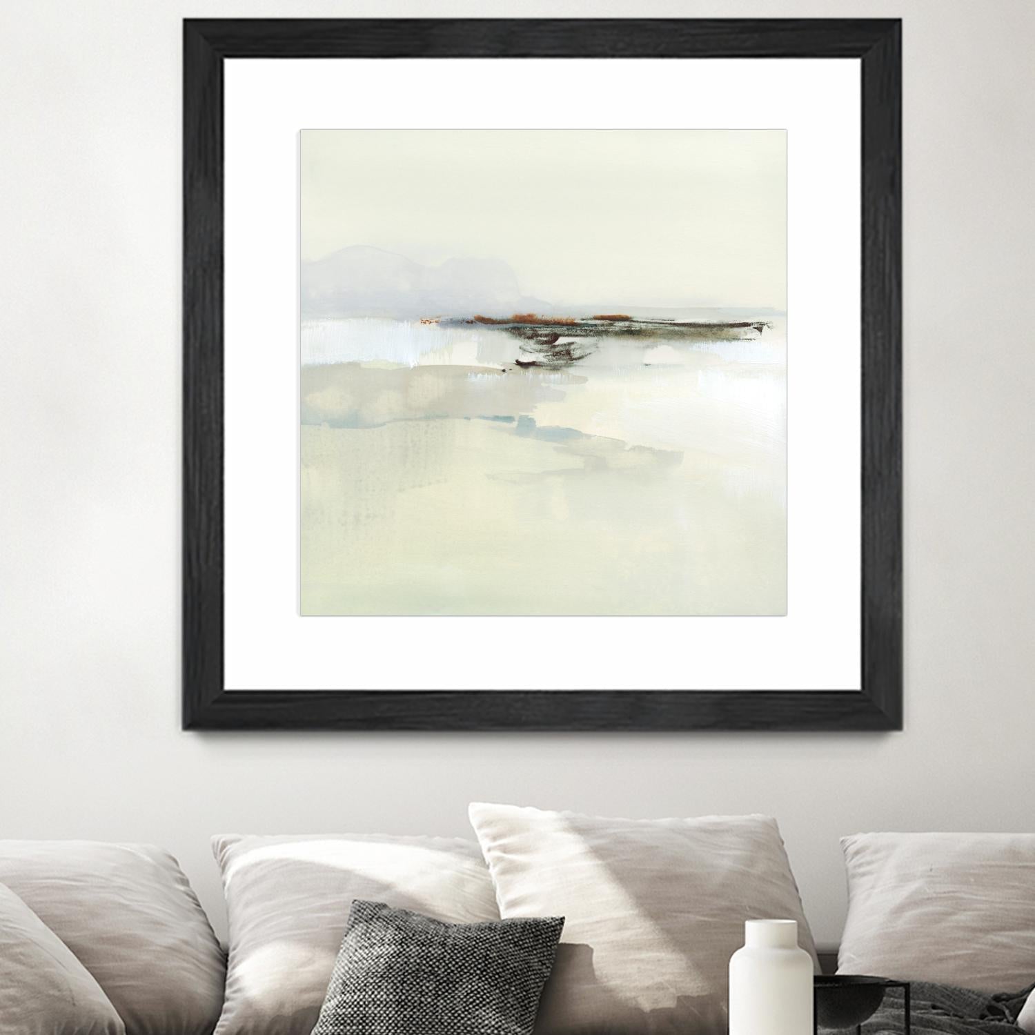 Atmospheric Edge I by Victoria Barnes on GIANT ART - beige abstract abstract