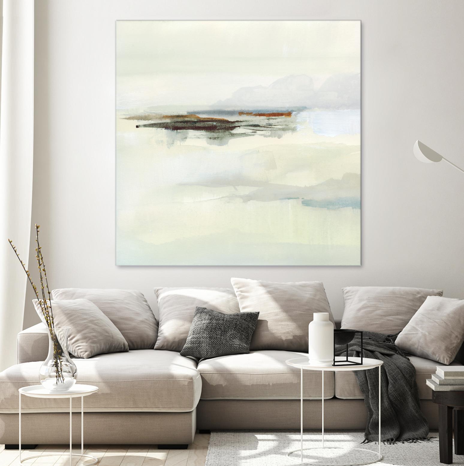 Atmospheric Edge II by Victoria Barnes on GIANT ART - beige abstract abstract