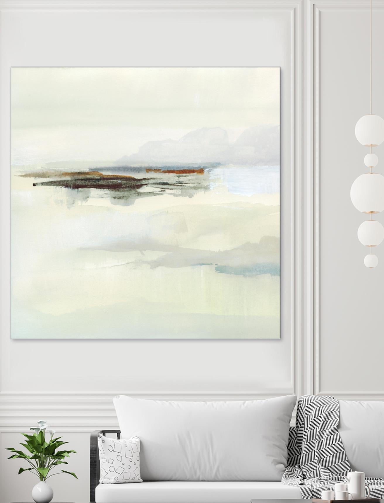 Atmospheric Edge II by Victoria Barnes on GIANT ART - beige abstract abstract