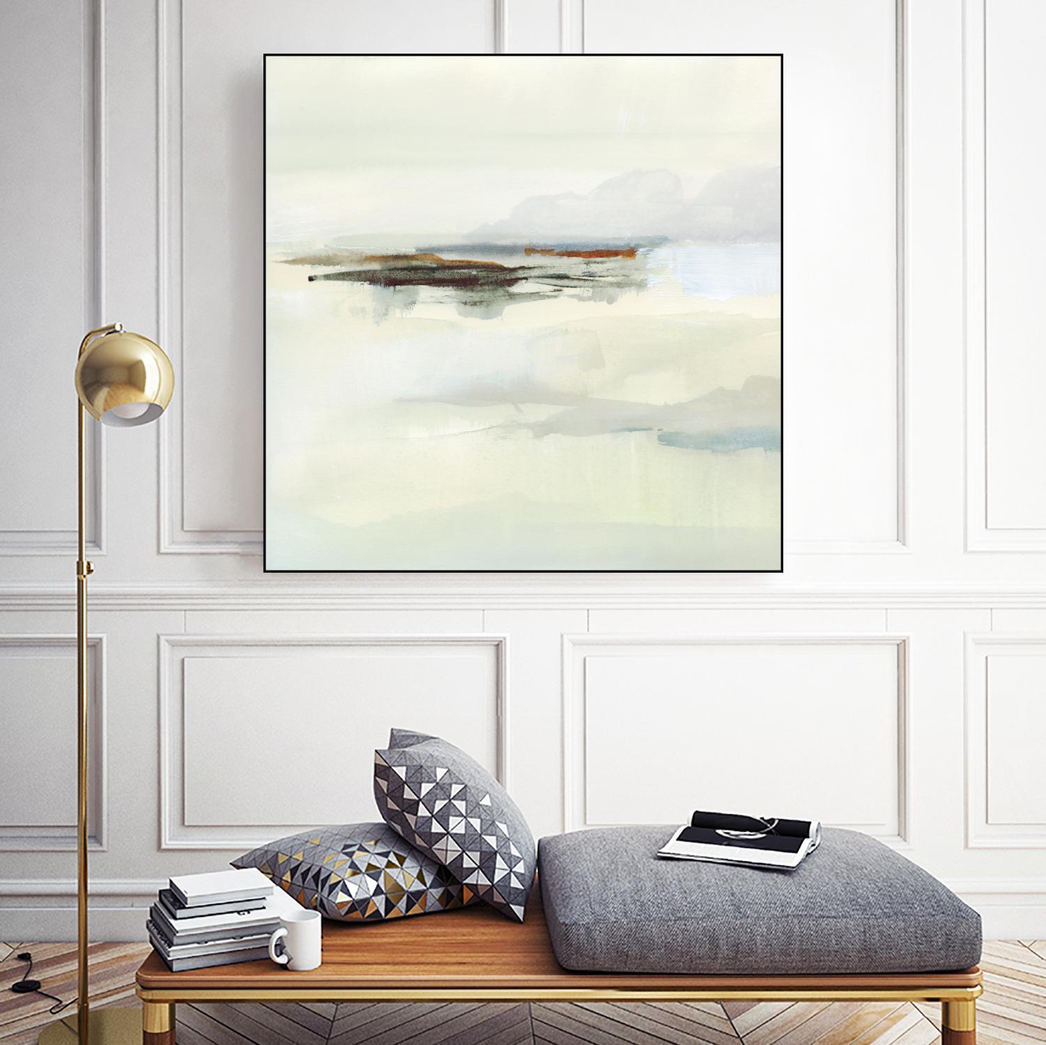 Atmospheric Edge II by Victoria Barnes on GIANT ART - beige abstract abstract