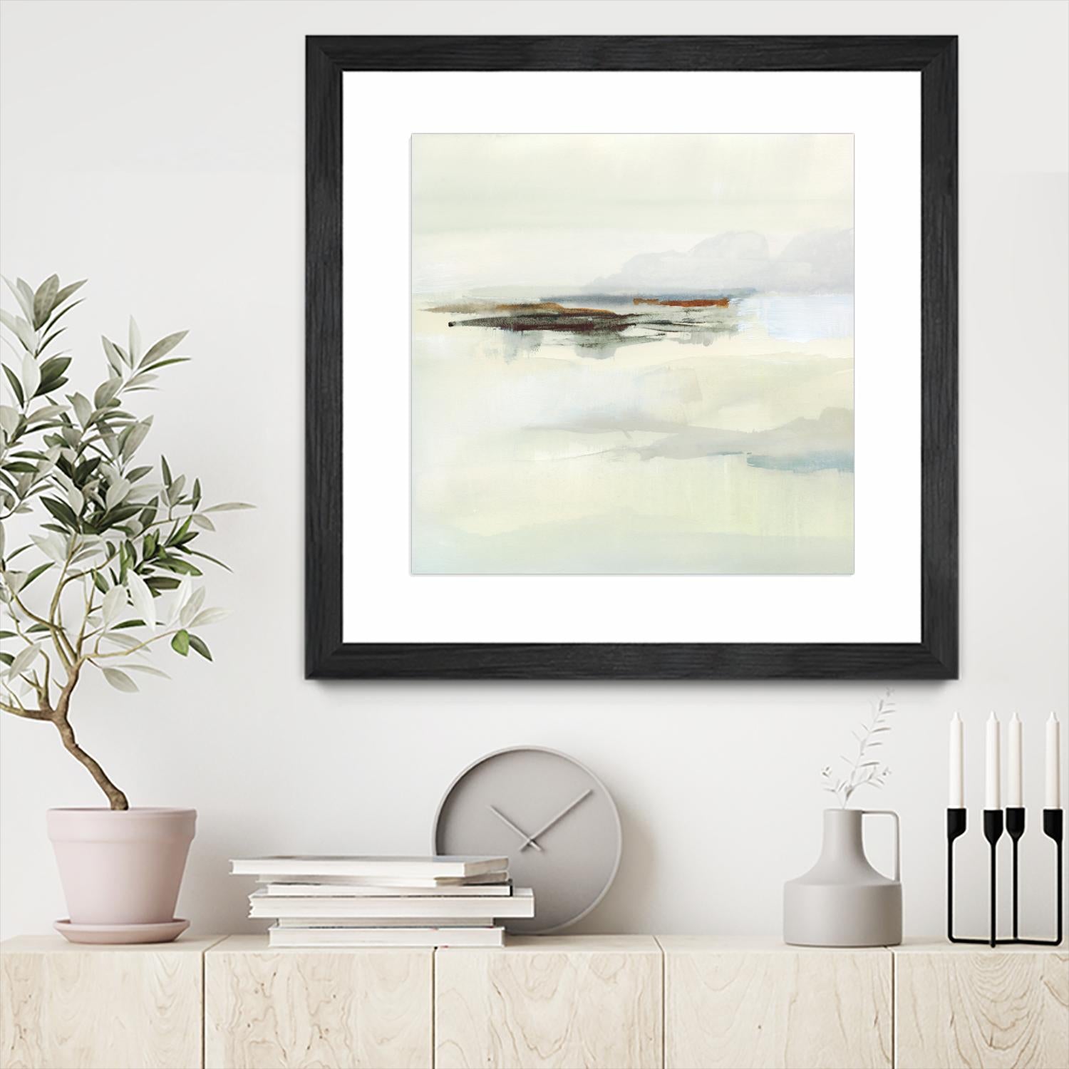 Atmospheric Edge II by Victoria Barnes on GIANT ART - beige abstract abstract