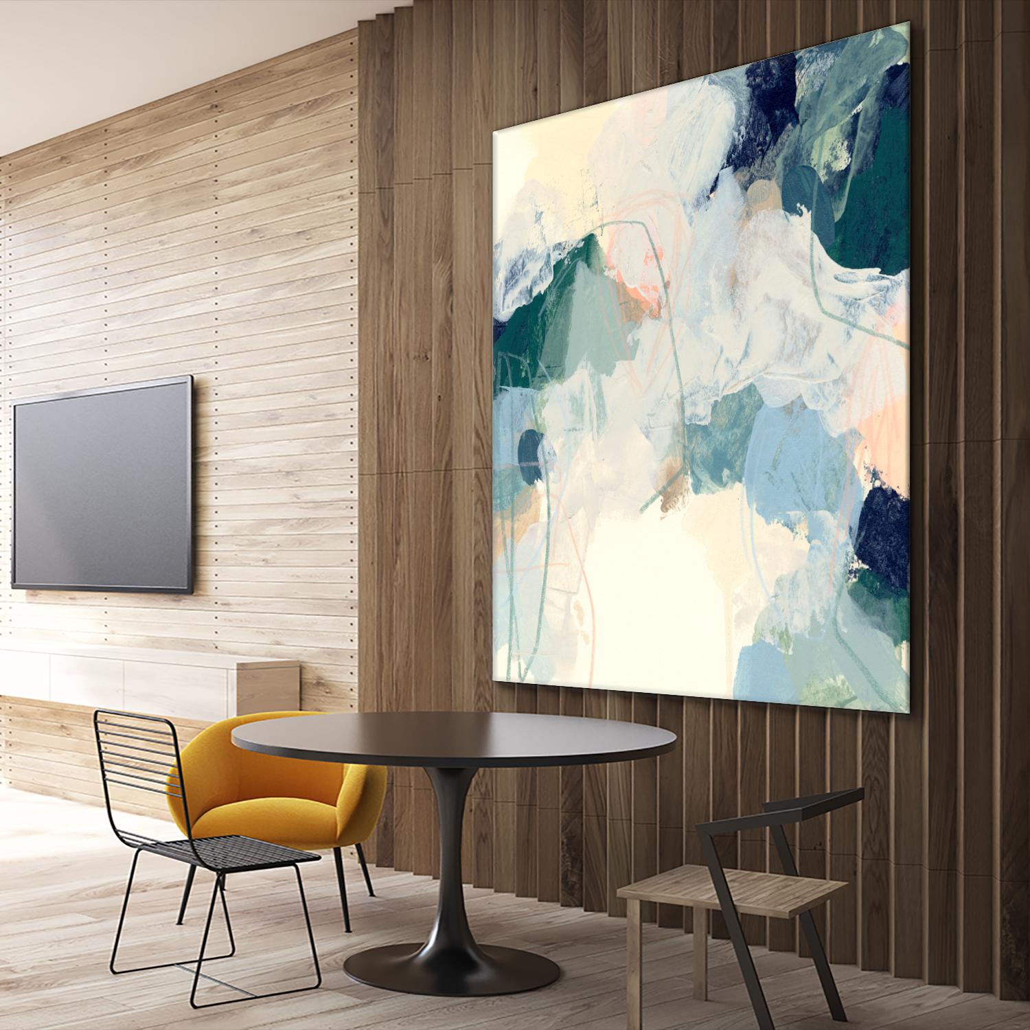 Cloud Gesture II by June Vess on GIANT ART - beige abstract abstract