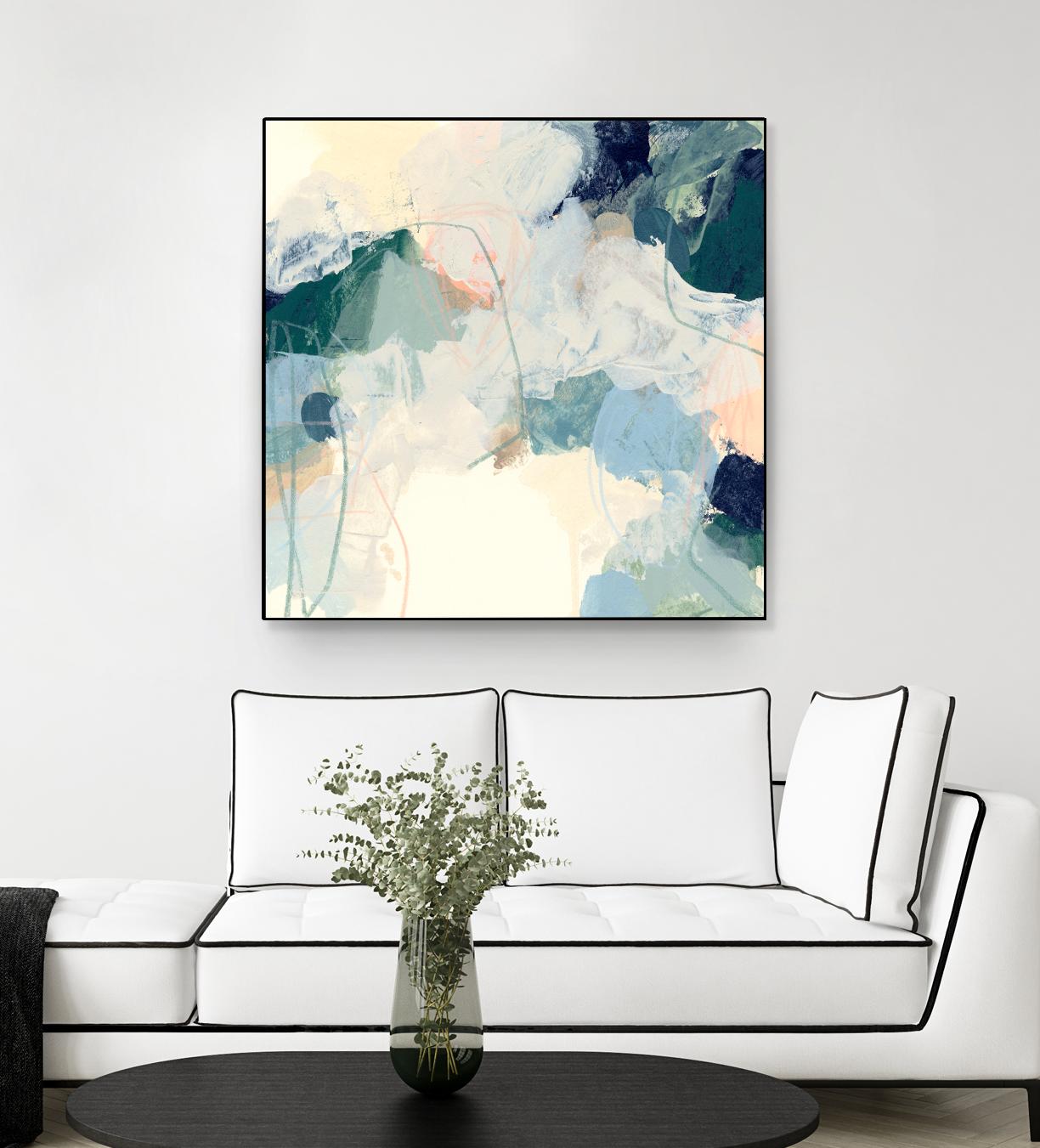 Cloud Gesture II by June Vess on GIANT ART - beige abstract abstract