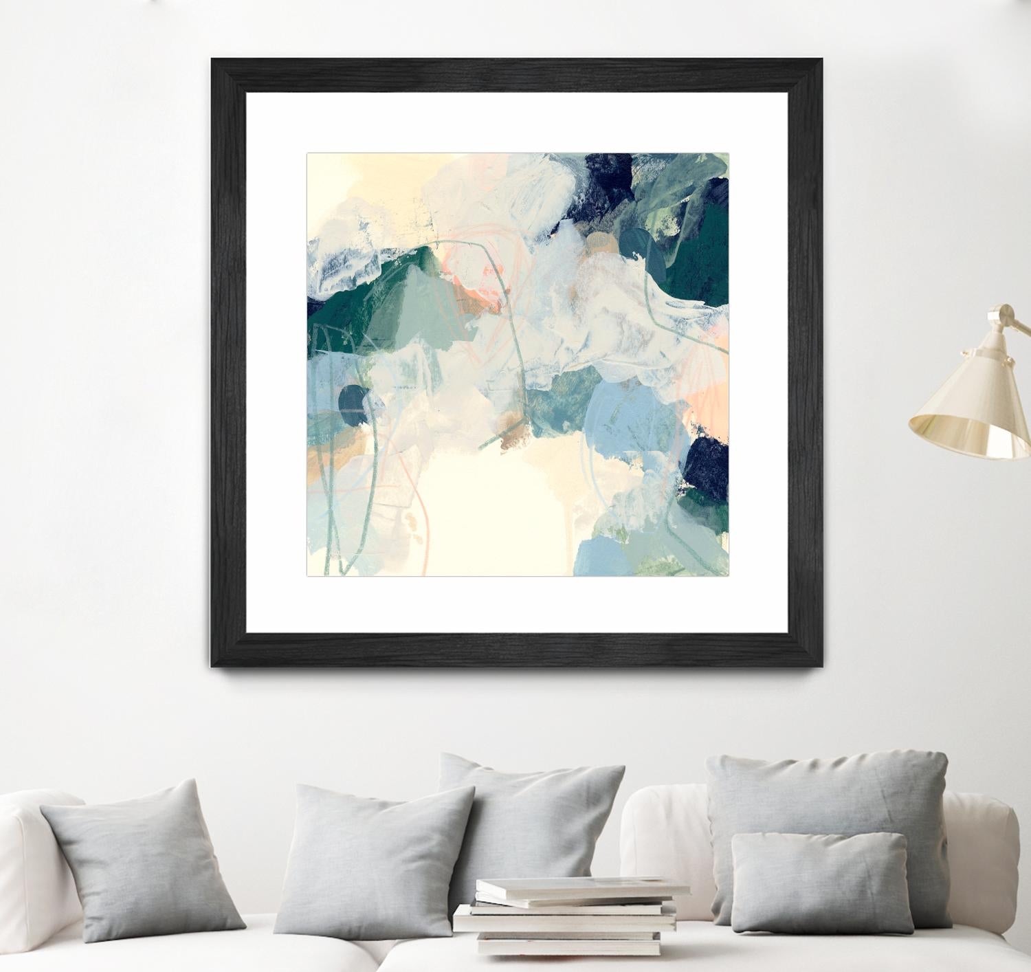 Cloud Gesture II by June Vess on GIANT ART - beige abstract abstract