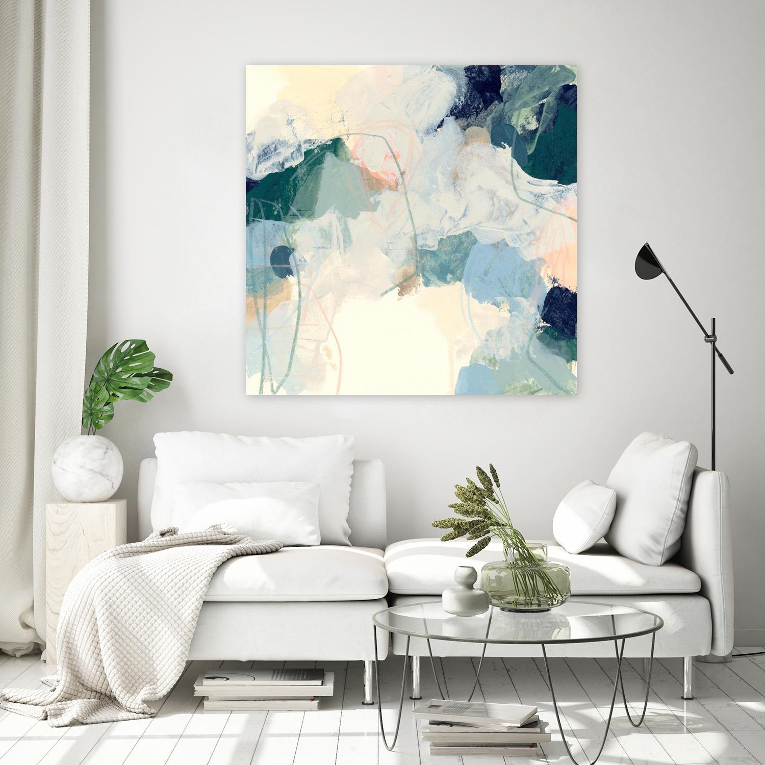 Cloud Gesture II by June Vess on GIANT ART - beige abstract abstract