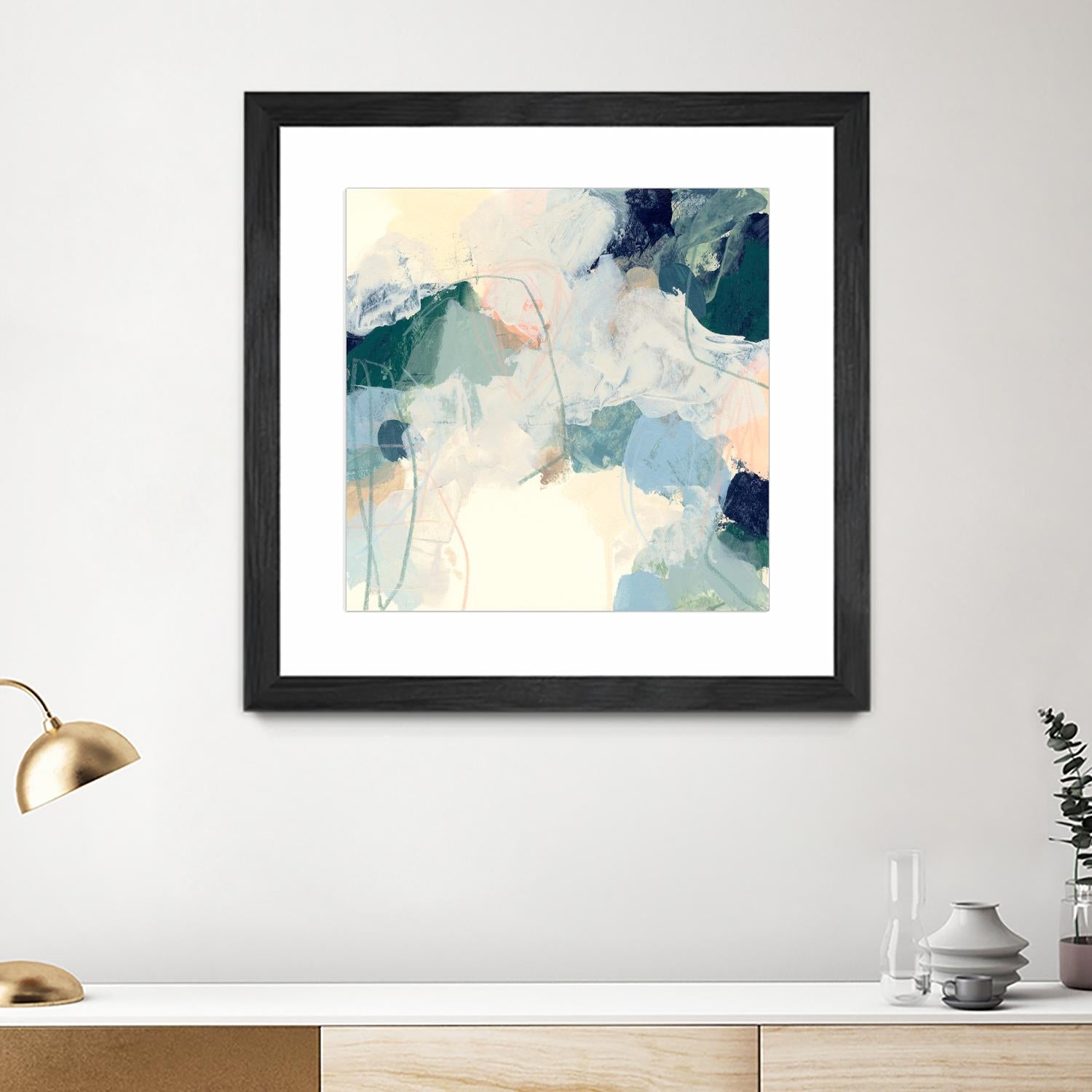 Cloud Gesture II by June Vess on GIANT ART - beige abstract abstract