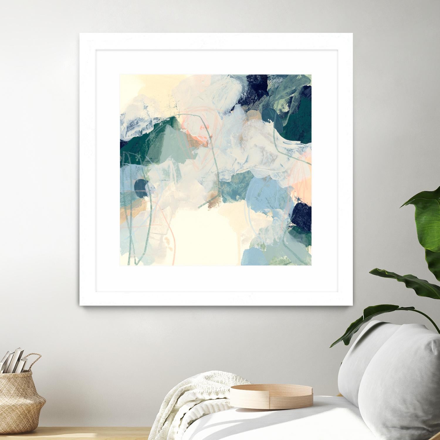 Cloud Gesture II by June Vess on GIANT ART - beige abstract abstract