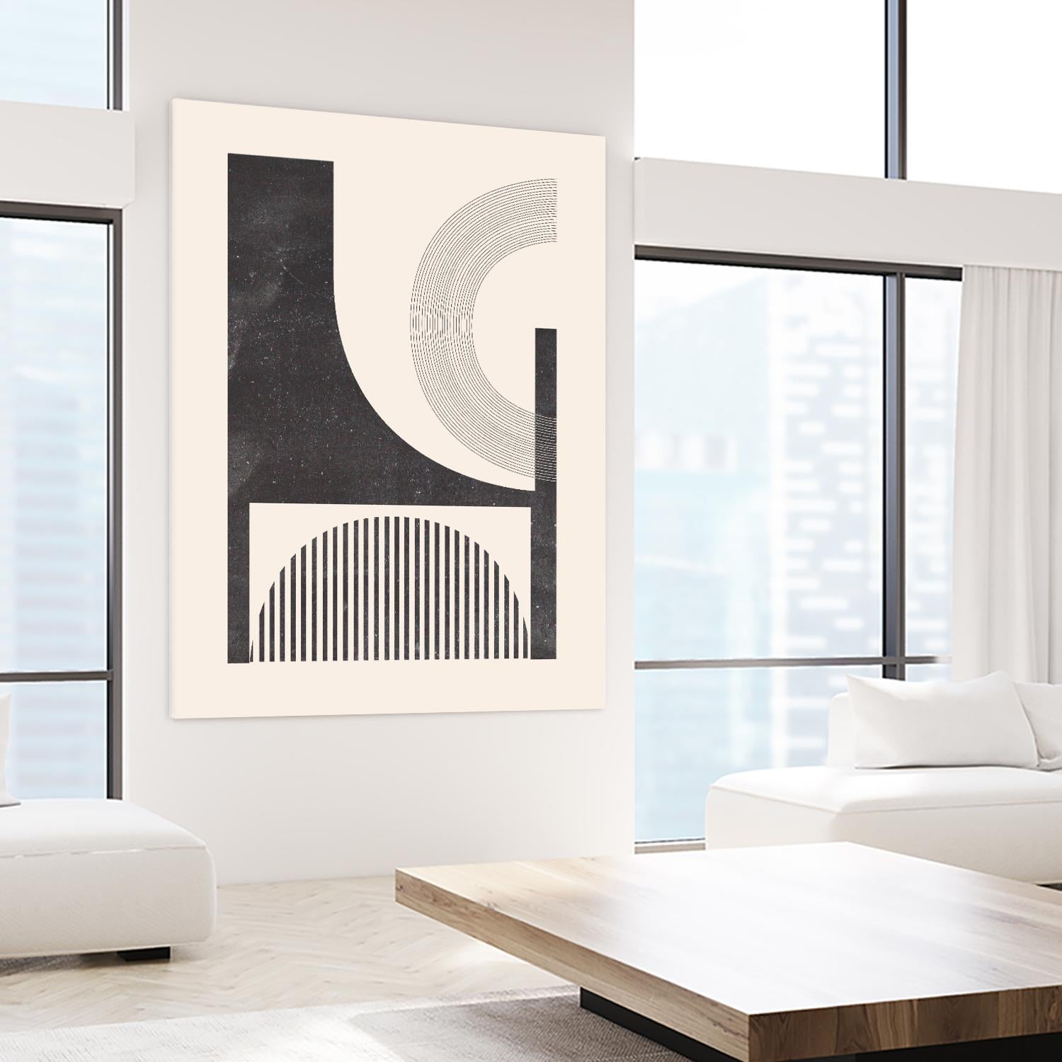 Unknown Space II by Melissa Wang on GIANT ART - beige abstract abstract