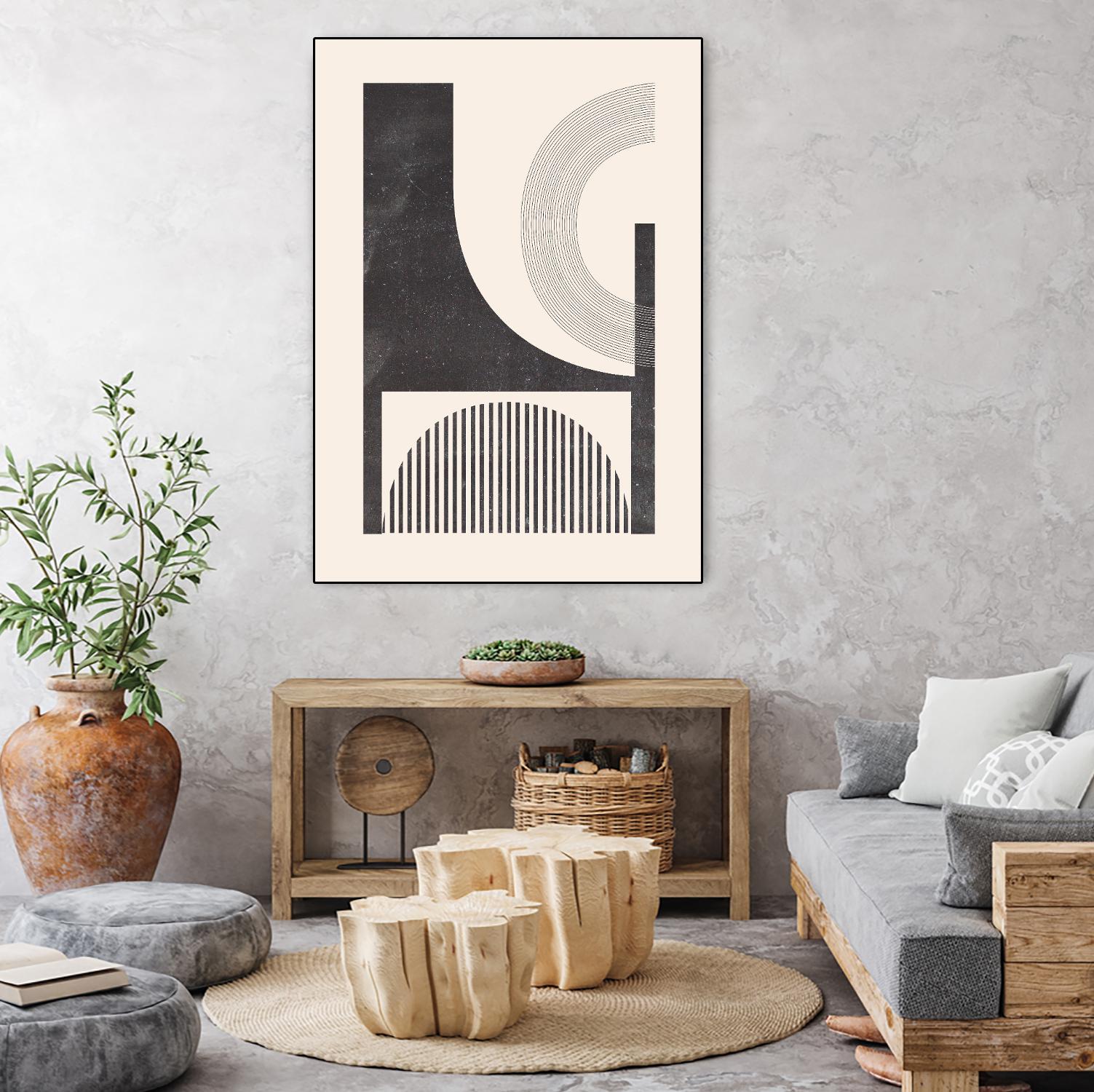 Unknown Space II by Melissa Wang on GIANT ART - beige abstract abstract