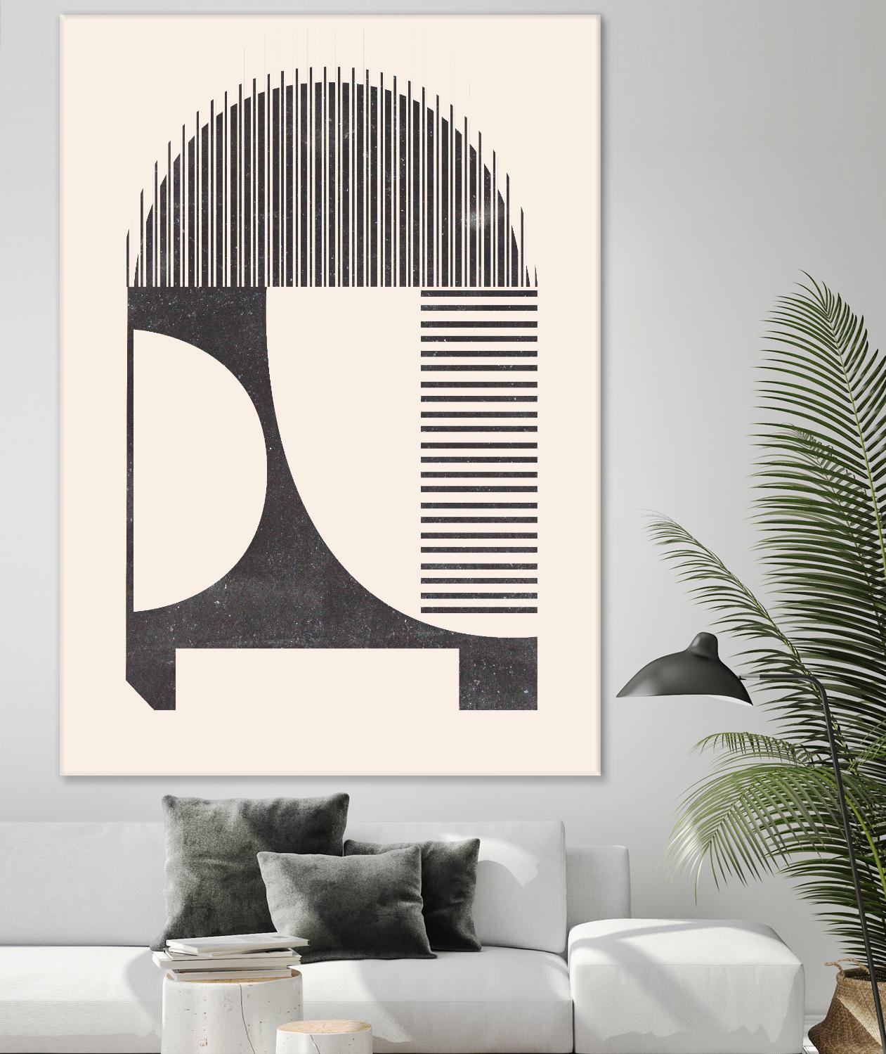 Unknown Space IV by Melissa Wang on GIANT ART - beige abstract abstract