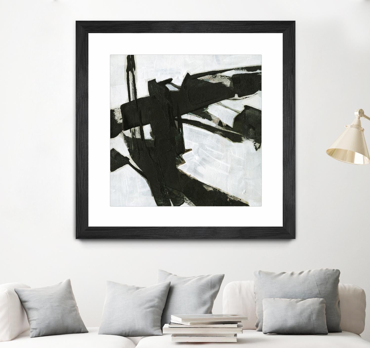 Ode an Kline I by Jennifer Goldberger on GIANT ART - white abstract abstract