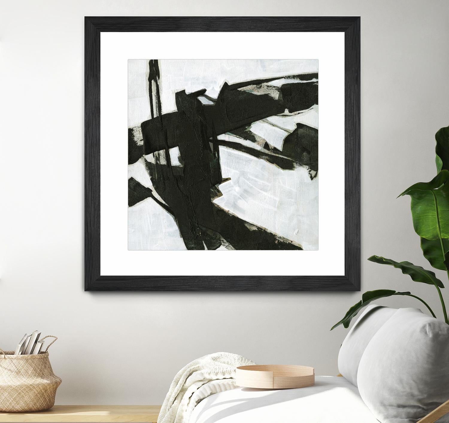 Ode an Kline I by Jennifer Goldberger on GIANT ART - white abstract abstract