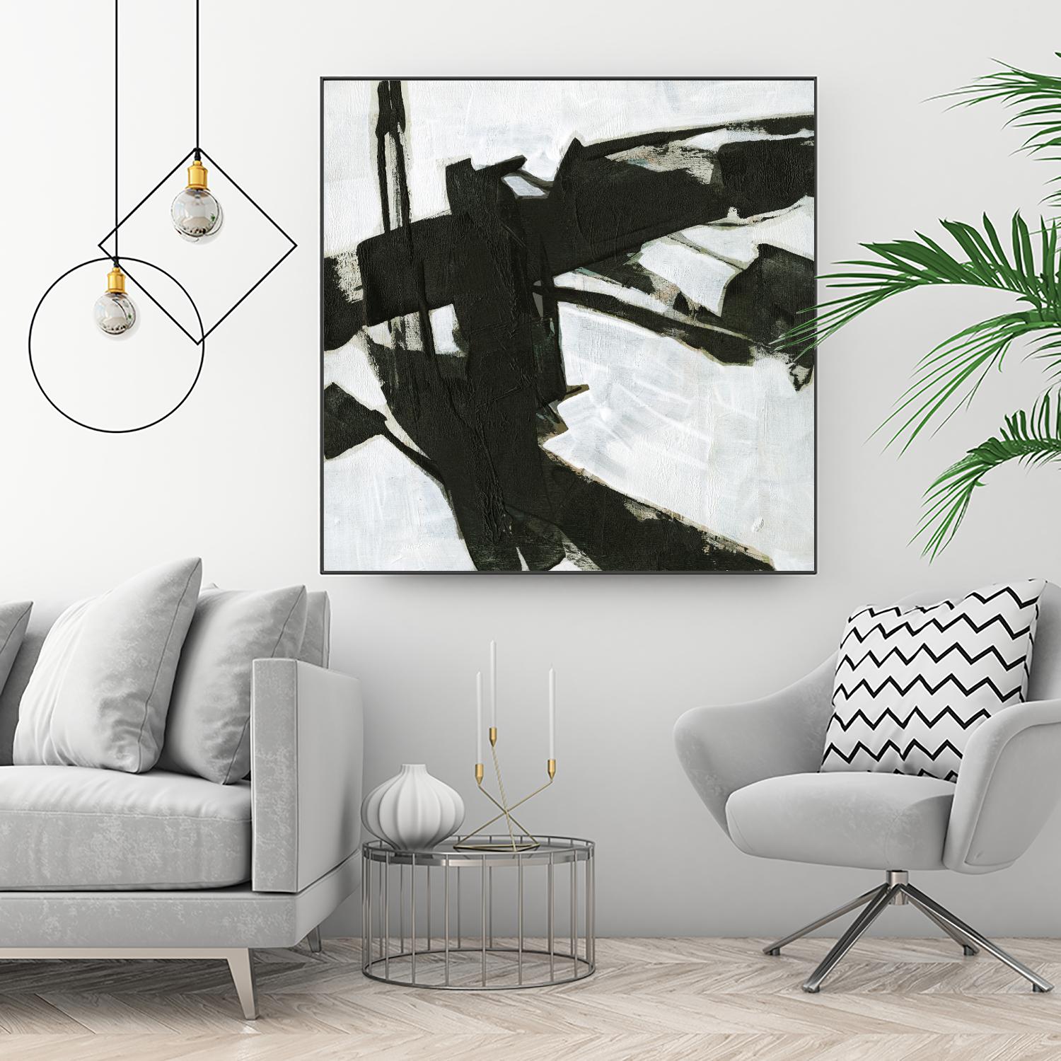Ode an Kline I by Jennifer Goldberger on GIANT ART - white abstract abstract