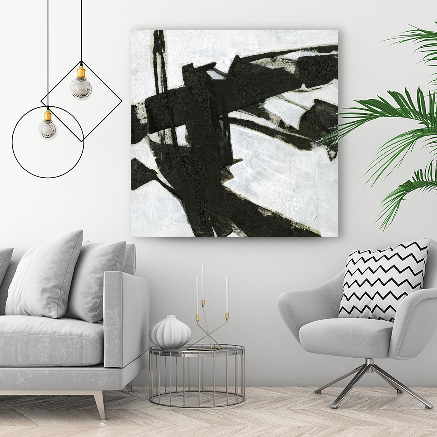 Ode an Kline I by Jennifer Goldberger on GIANT ART - white abstract abstract