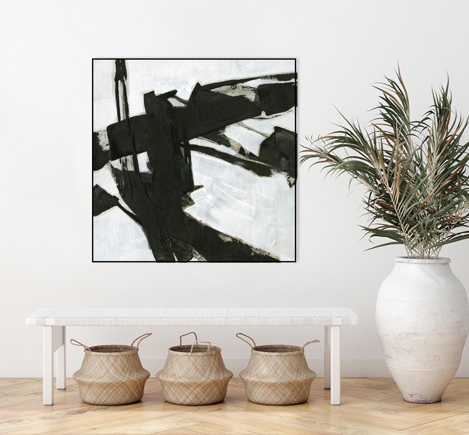 Ode an Kline I by Jennifer Goldberger on GIANT ART - white abstract abstract