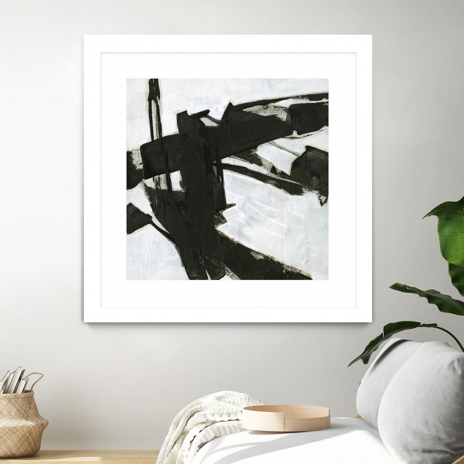 Ode an Kline I by Jennifer Goldberger on GIANT ART - white abstract abstract