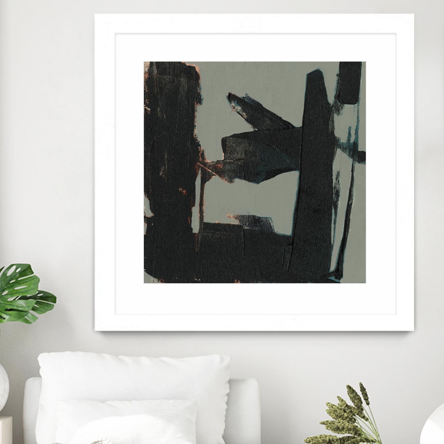 Ode an Kline II by Jennifer Goldberger on GIANT ART - grey abstract abstract