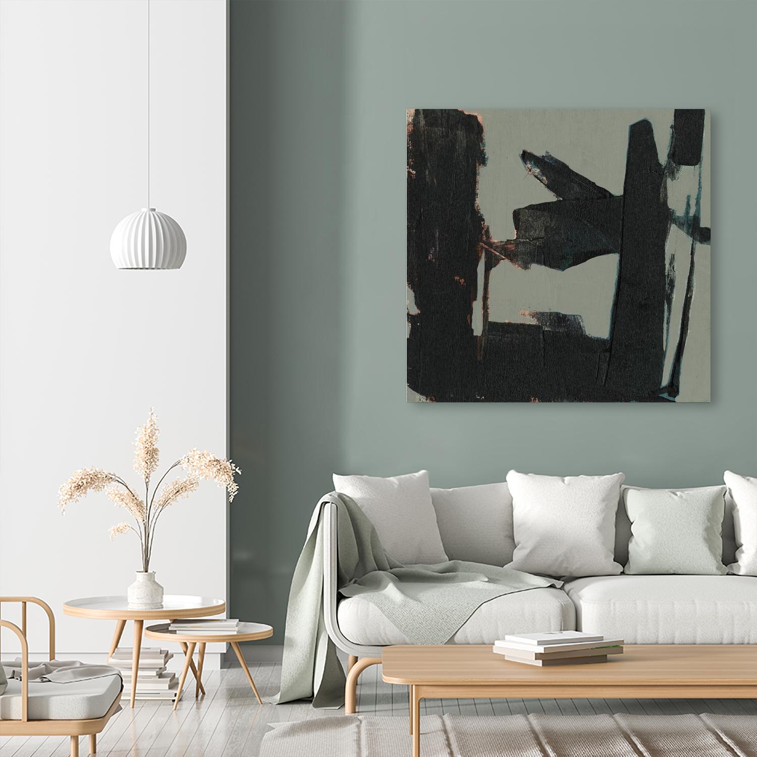 Ode an Kline II by Jennifer Goldberger on GIANT ART - grey abstract abstract