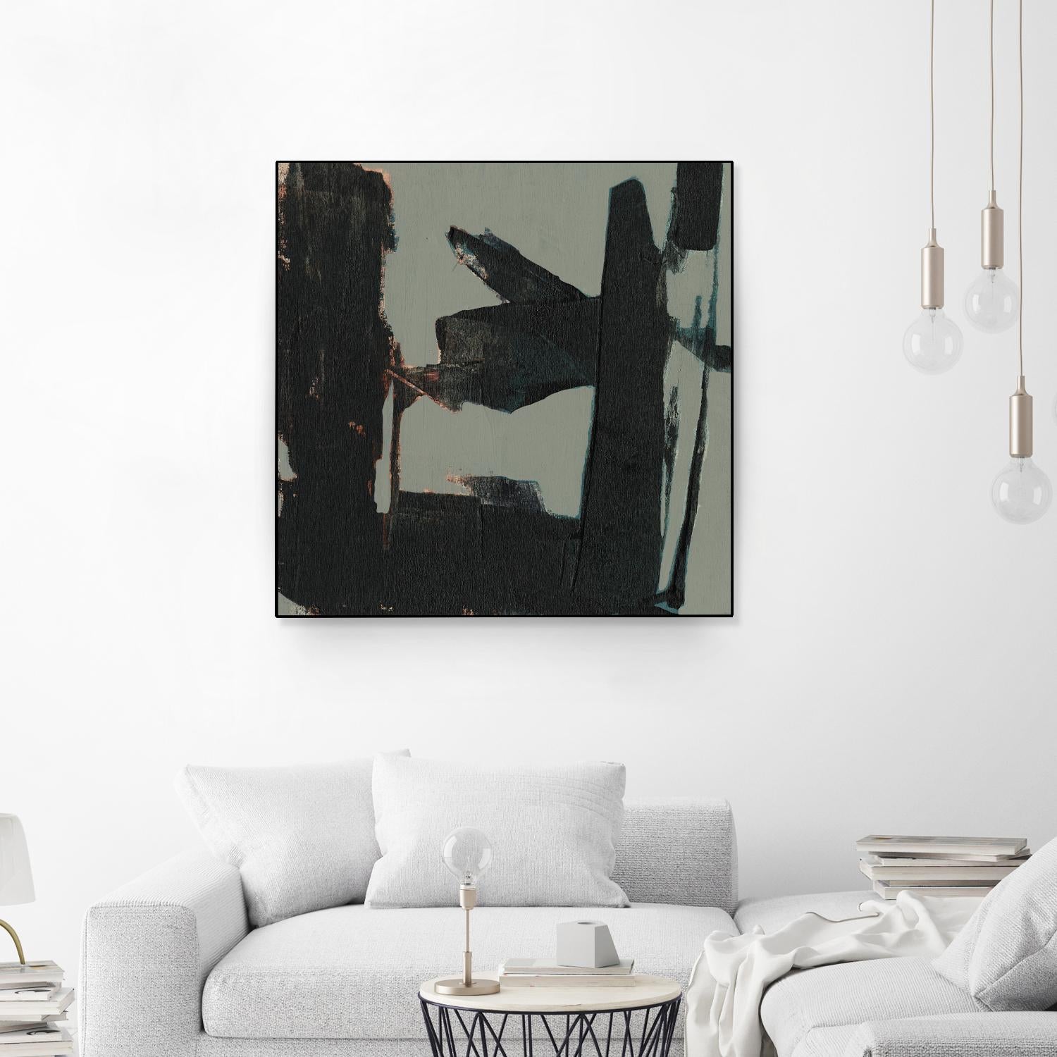 Ode an Kline II by Jennifer Goldberger on GIANT ART - grey abstract abstract