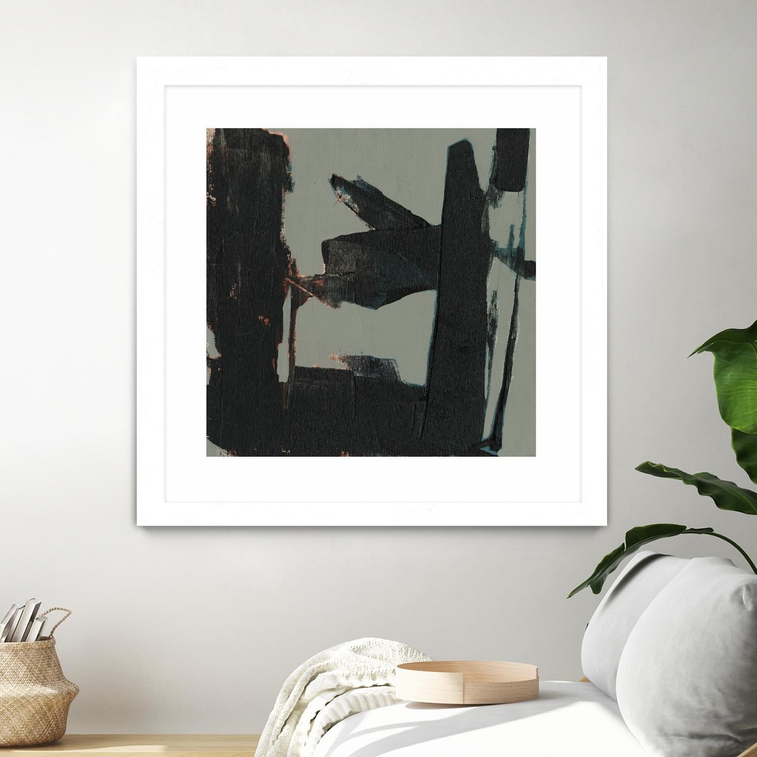 Ode an Kline II by Jennifer Goldberger on GIANT ART - grey abstract abstract