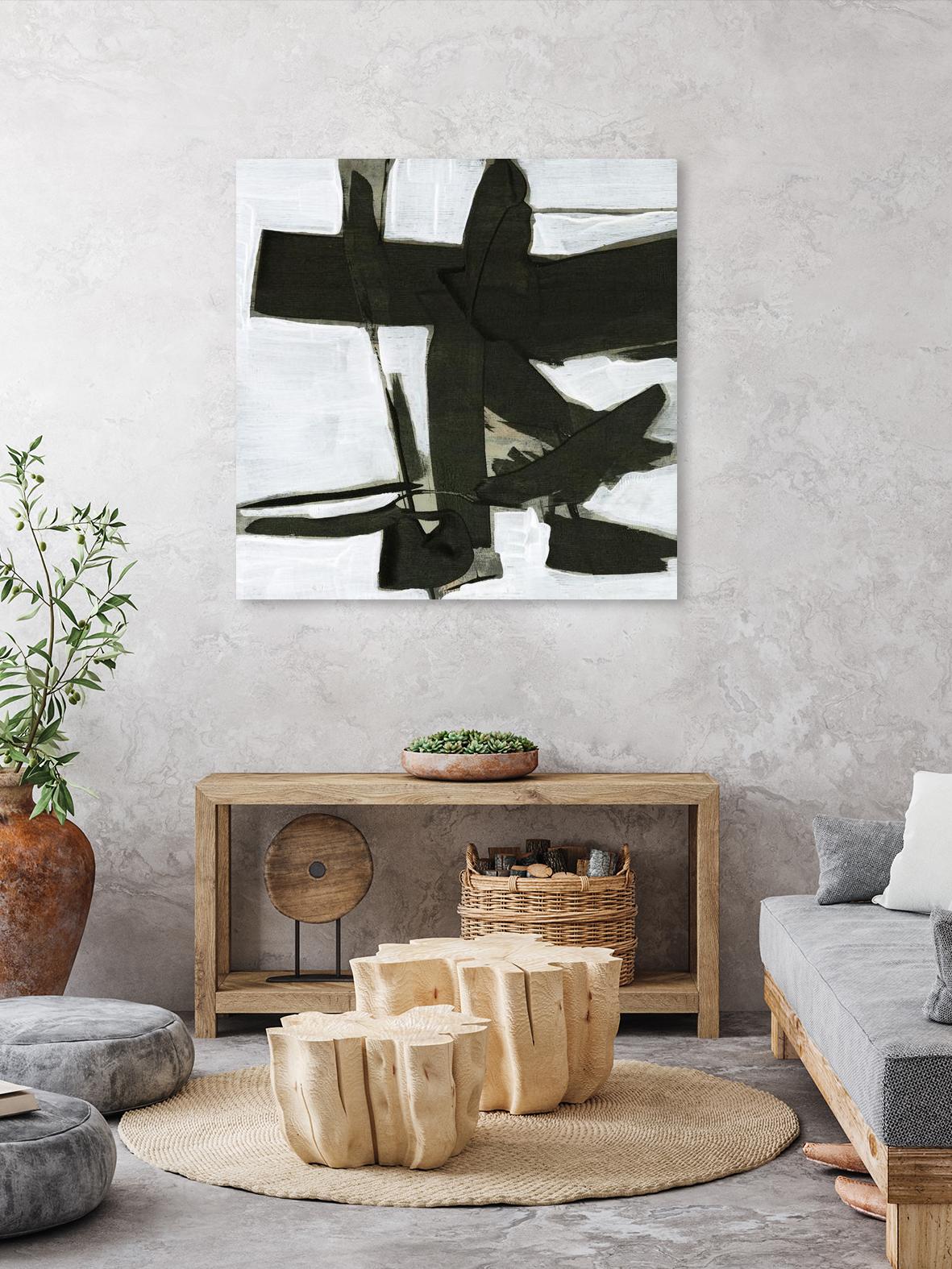 Ode an Kline III by Jennifer Goldberger on GIANT ART - white abstract abstract