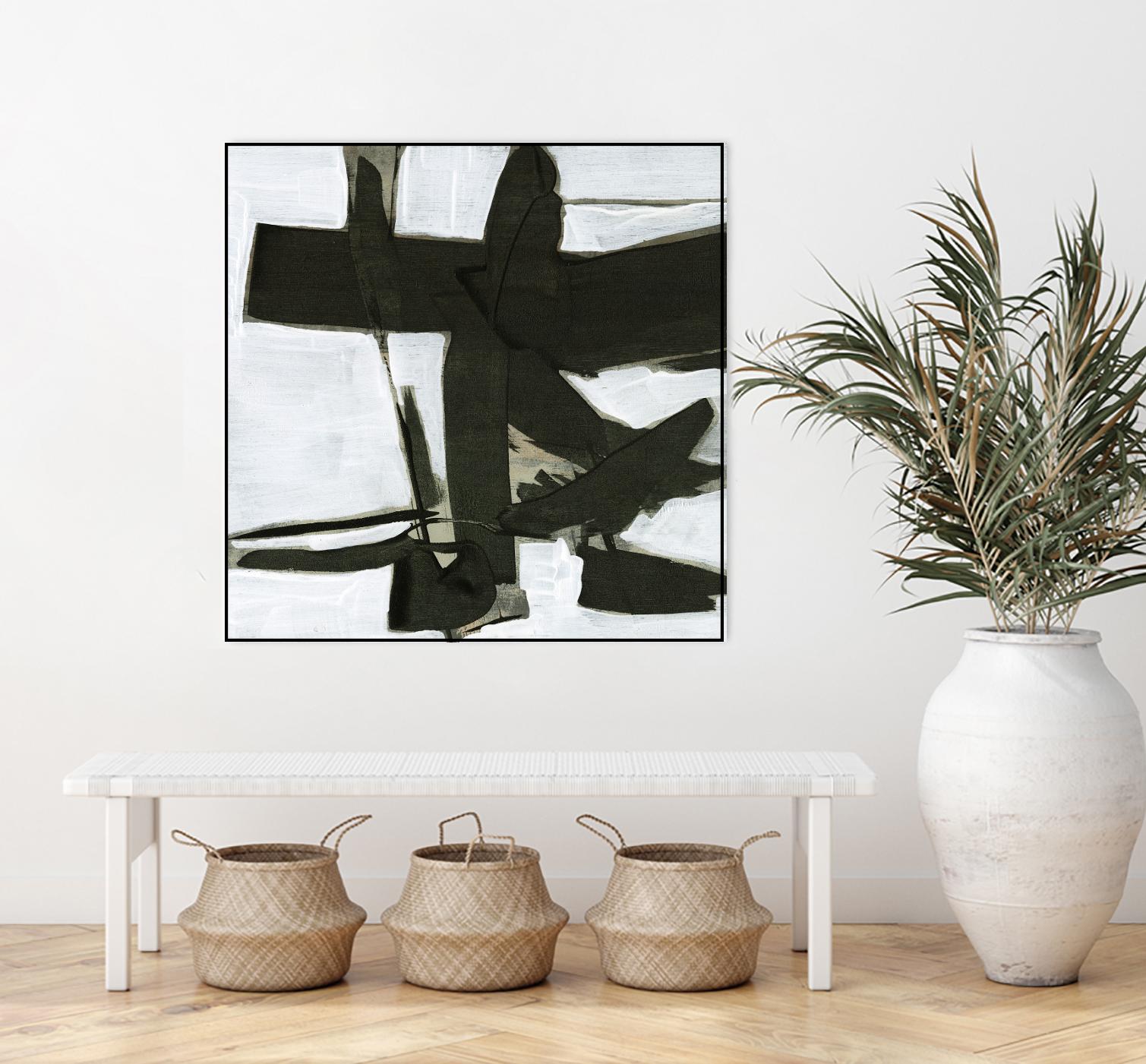 Ode an Kline III by Jennifer Goldberger on GIANT ART - white abstract abstract