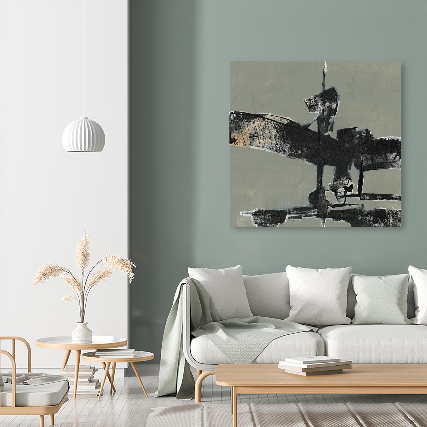 Ode an Kline IV by Jennifer Goldberger on GIANT ART - black abstract abstract