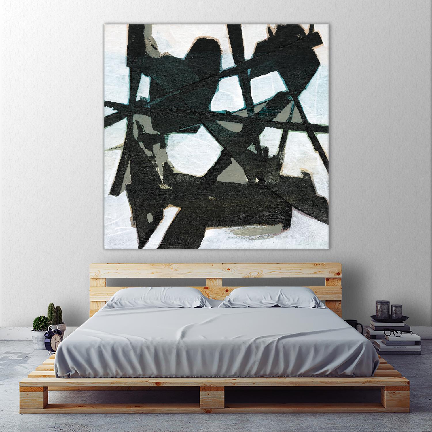 Ode an Kline V by Jennifer Goldberger on GIANT ART - blue abstract abstract
