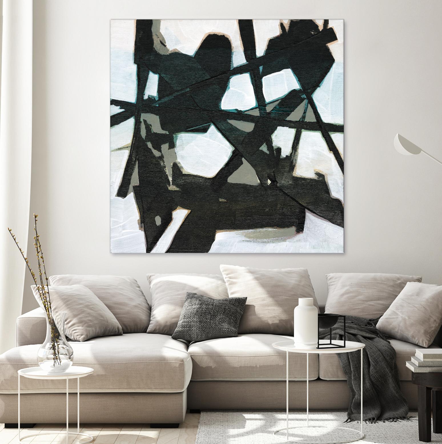 Ode an Kline V by Jennifer Goldberger on GIANT ART - blue abstract abstract