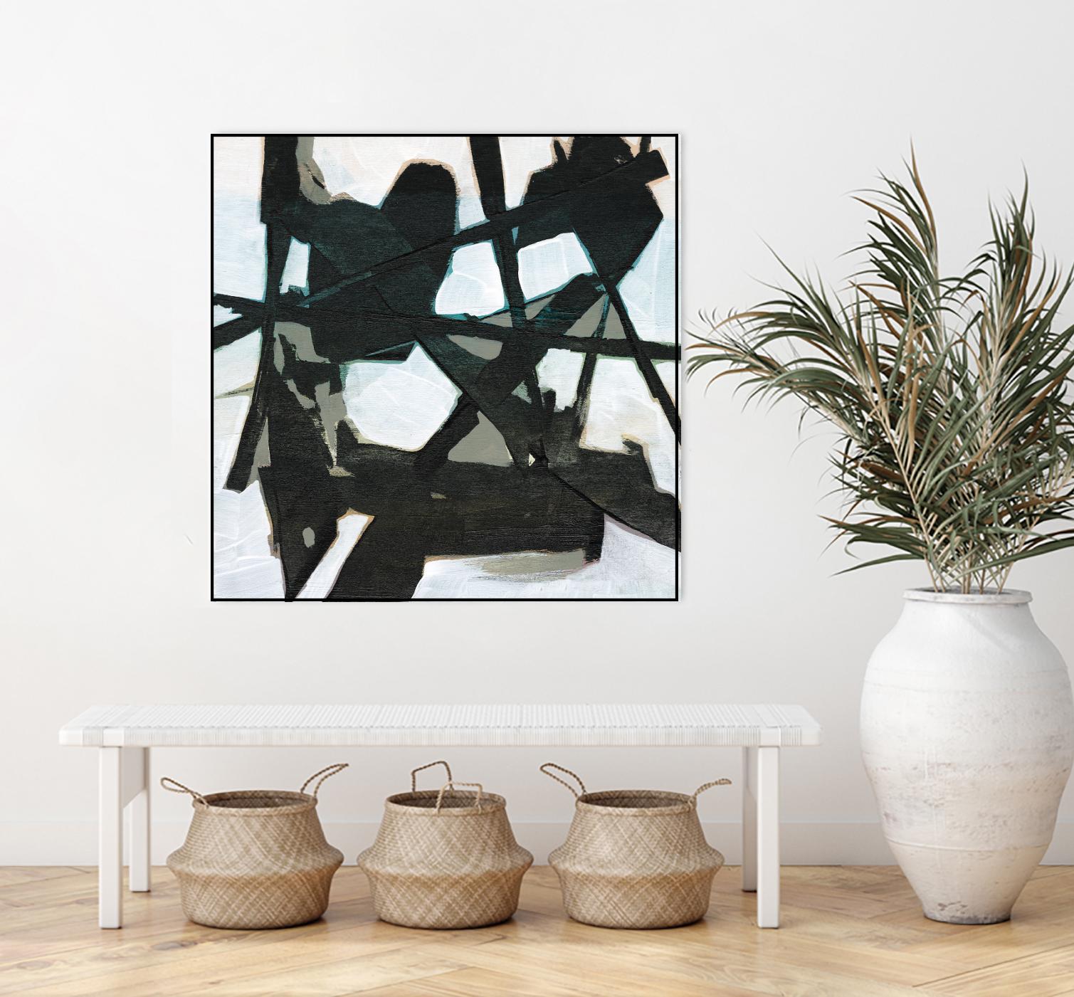 Ode an Kline V by Jennifer Goldberger on GIANT ART - blue abstract abstract