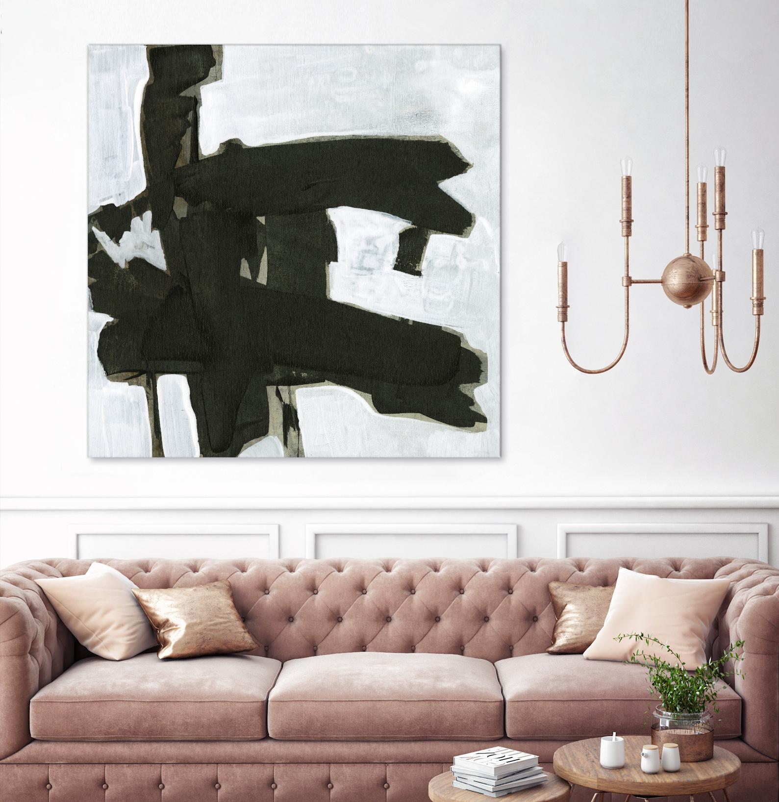 Ode an Kline VII by Jennifer Goldberger on GIANT ART - white abstract abstract