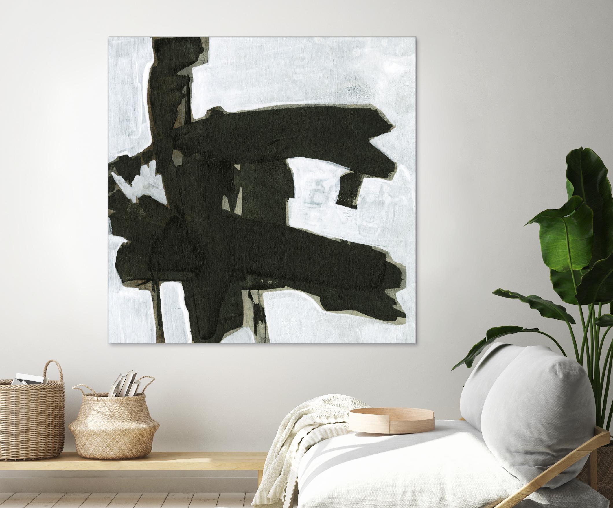 Ode an Kline VII by Jennifer Goldberger on GIANT ART - white abstract abstract