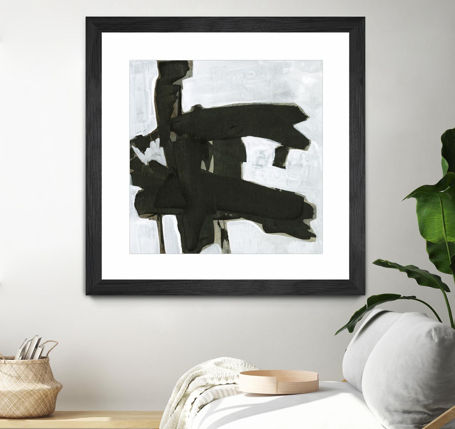 Ode an Kline VII by Jennifer Goldberger on GIANT ART - white abstract abstract