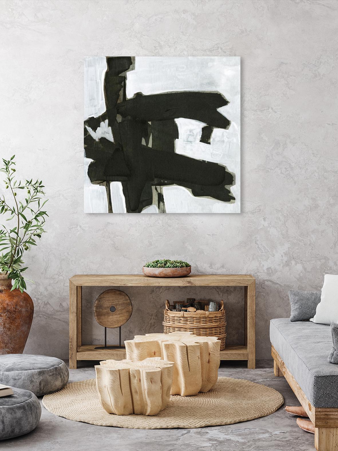 Ode an Kline VII by Jennifer Goldberger on GIANT ART - white abstract abstract