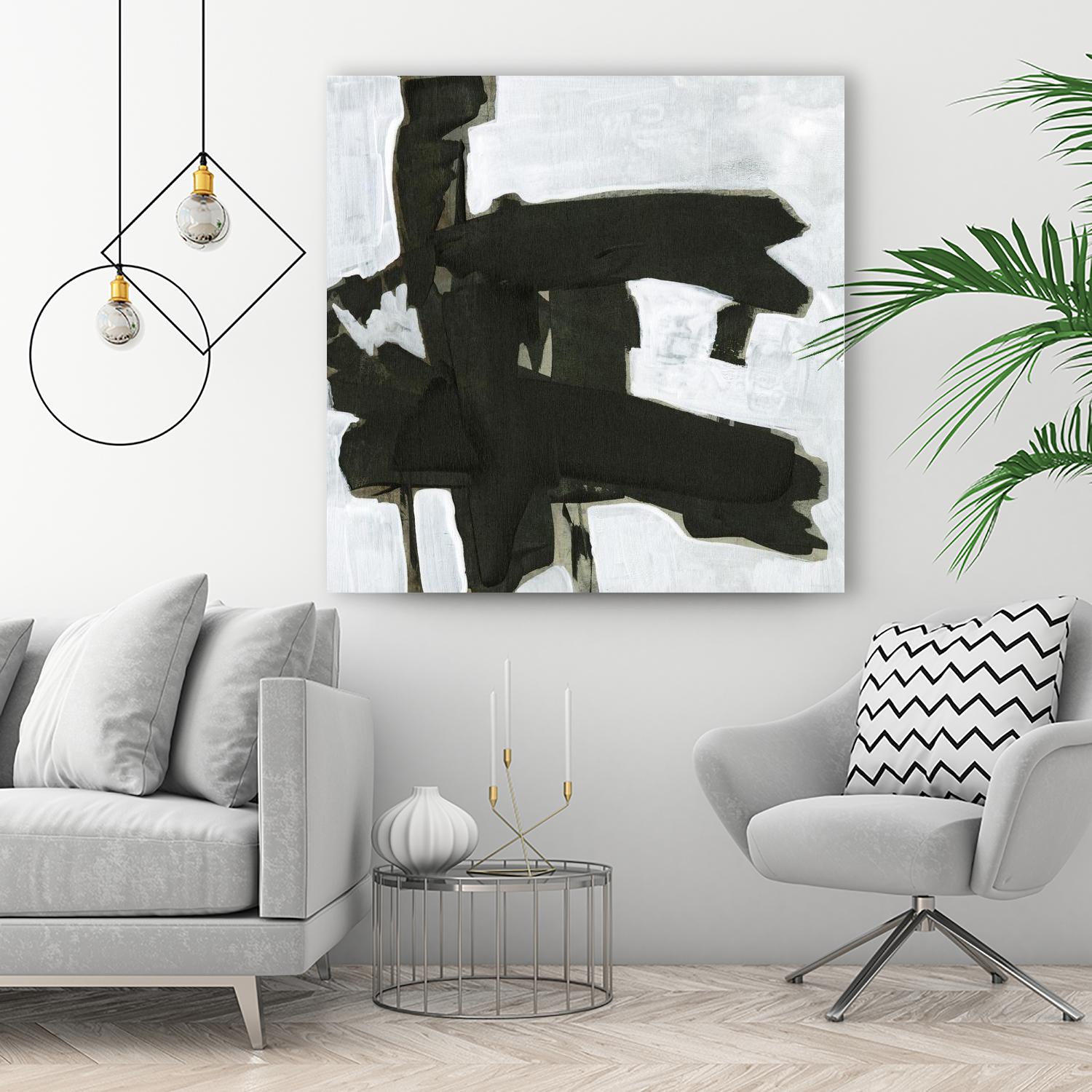 Ode an Kline VII by Jennifer Goldberger on GIANT ART - white abstract abstract