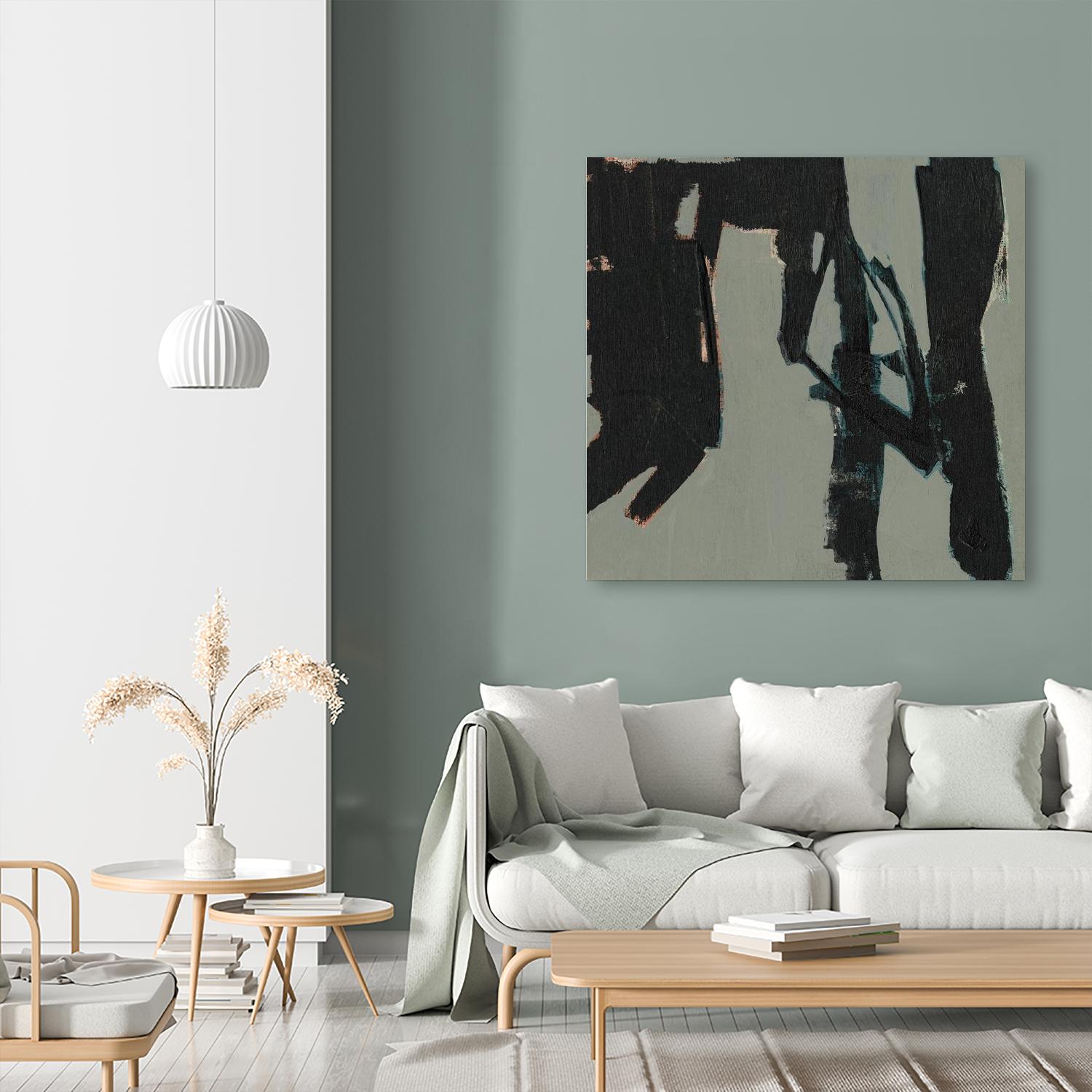 Ode an Kline VIII by Jennifer Goldberger on GIANT ART - black abstract abstract