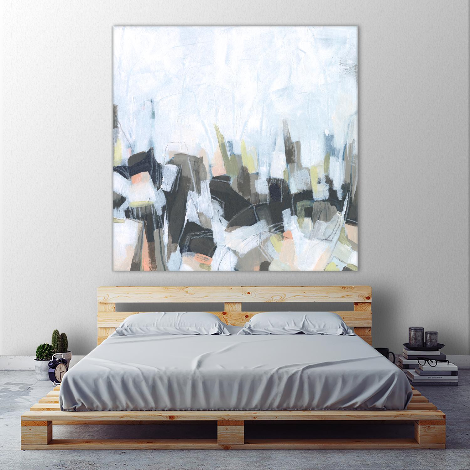 Geode Constellations I by June Vess on GIANT ART - pink abstract abstract