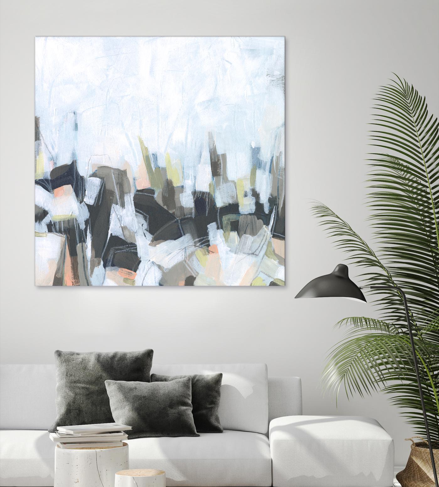 Geode Constellations I by June Vess on GIANT ART - pink abstract abstract