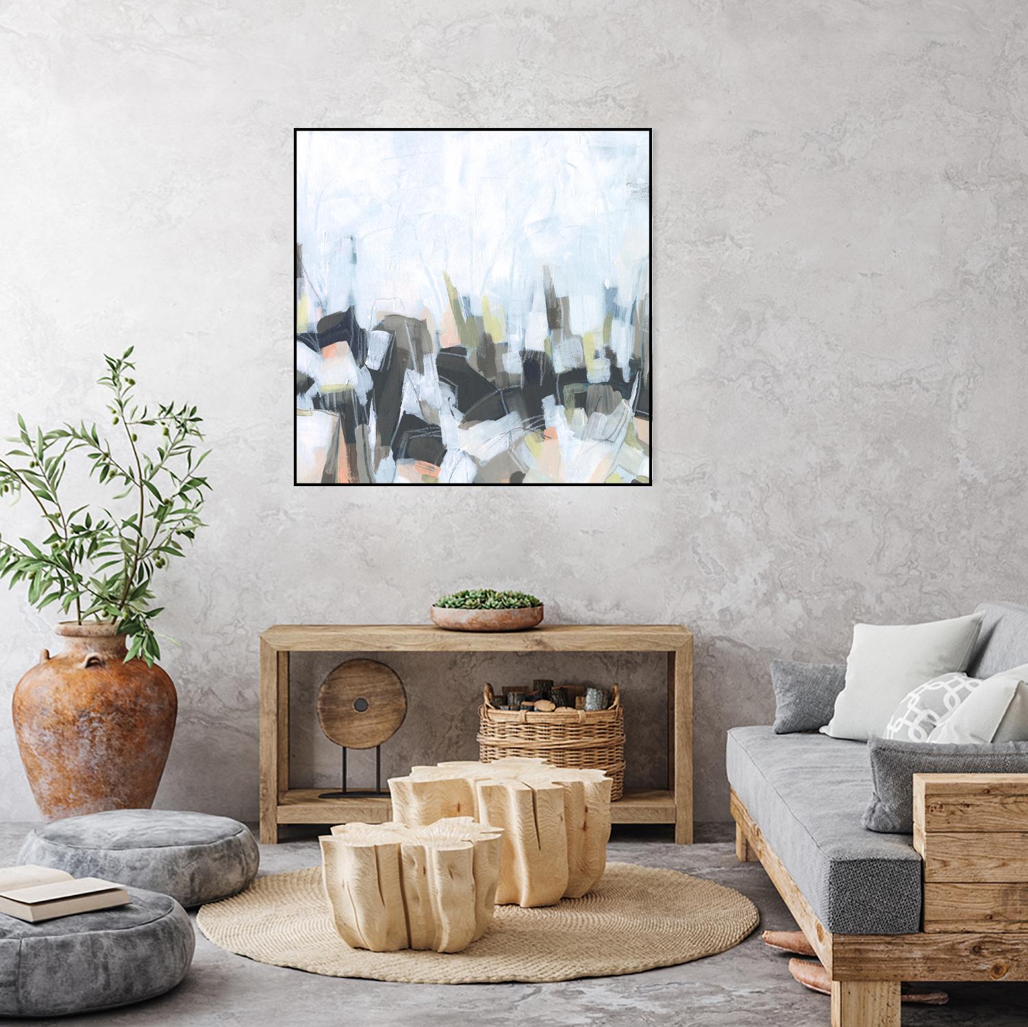 Geode Constellations I by June Vess on GIANT ART - pink abstract abstract