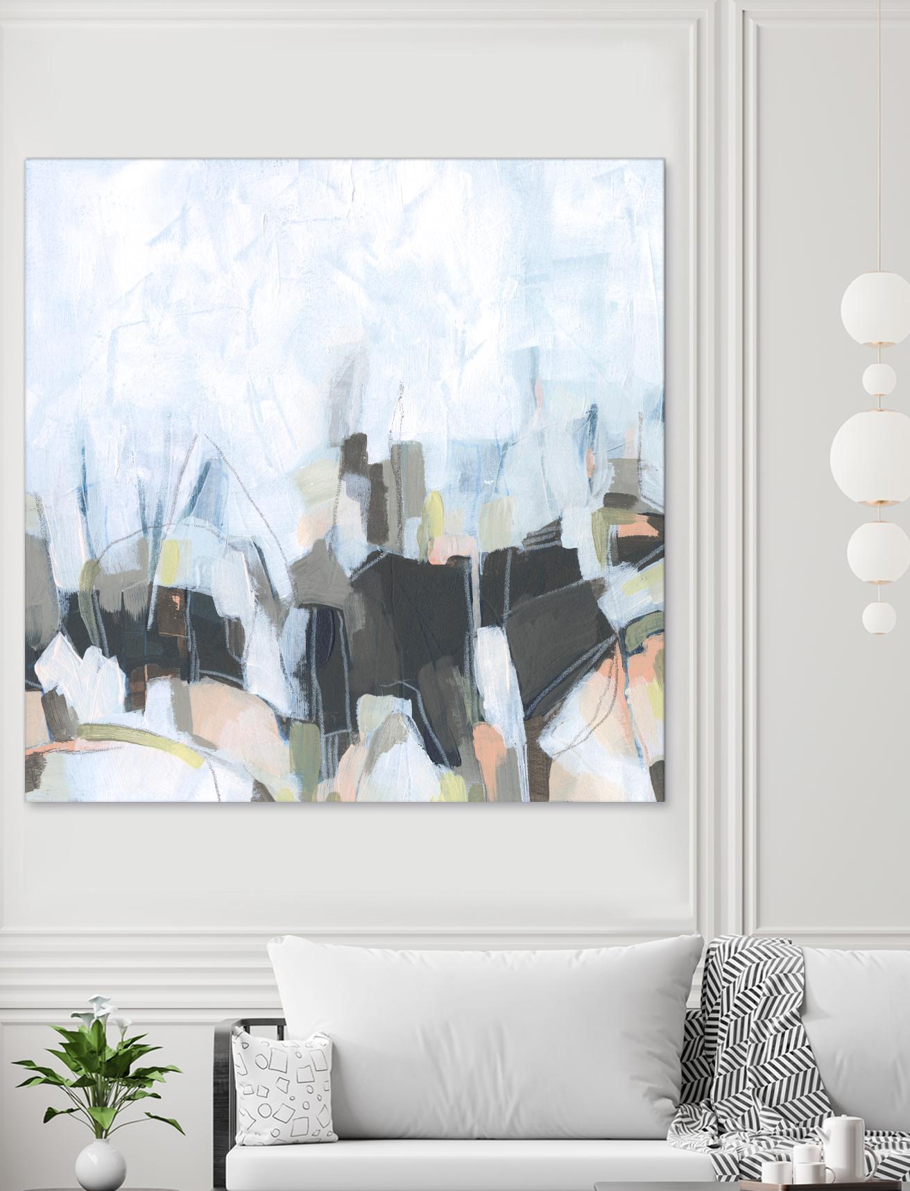 Geode Constellations II by June Vess on GIANT ART - pink abstract abstract